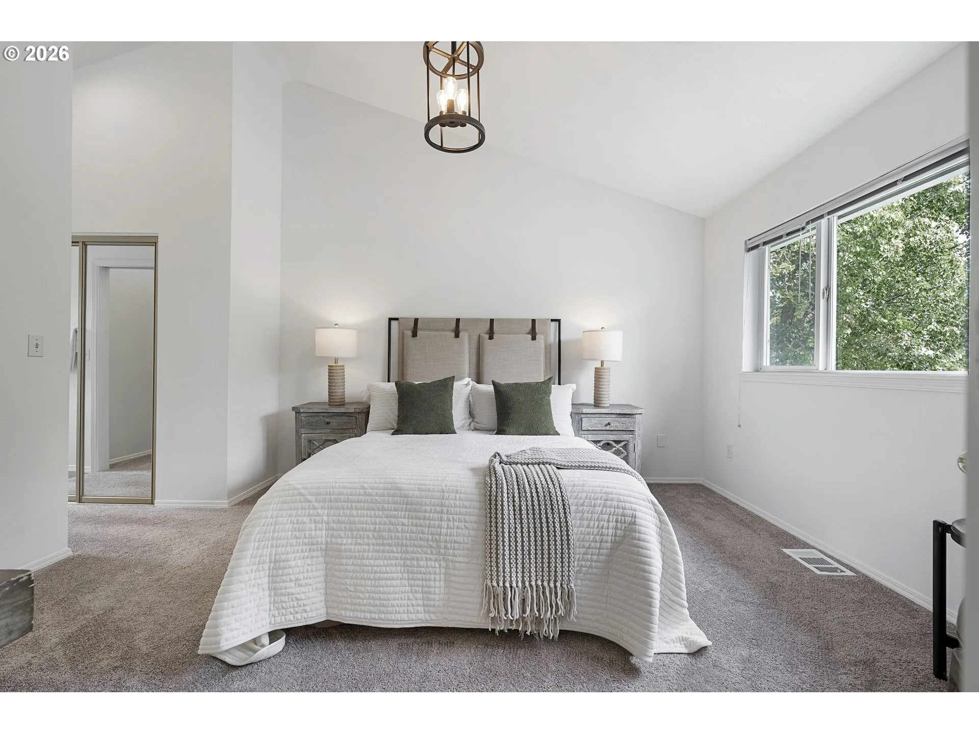 Primary Bedroom-Vaulted Ceilings