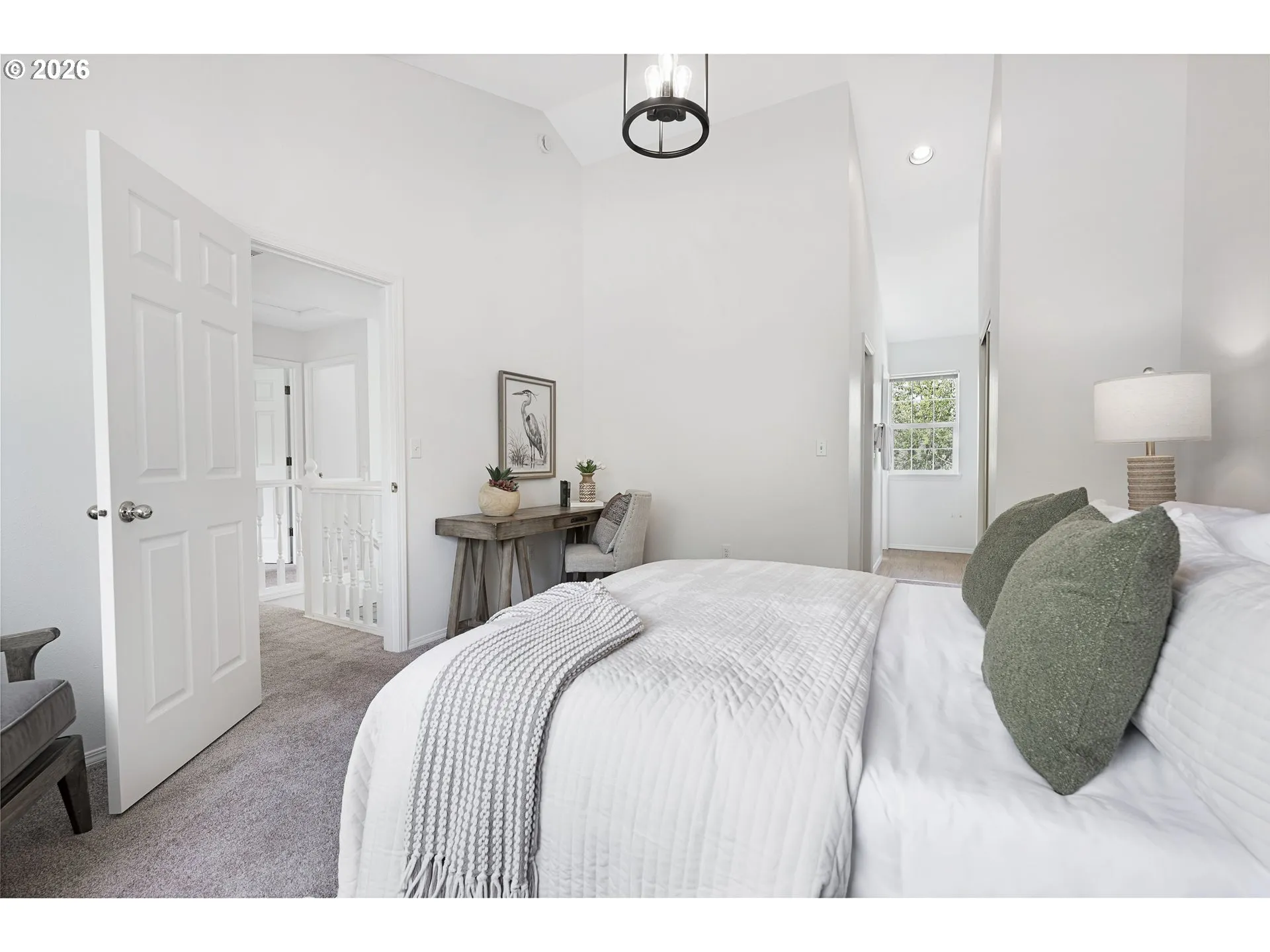 Primary Bedroom-Vaulted Ceilings