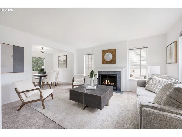 Living Room-Fireplace