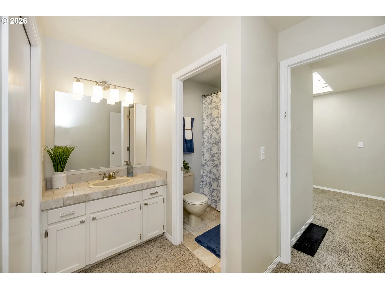 Primary Bedroom-Attached Bathroom