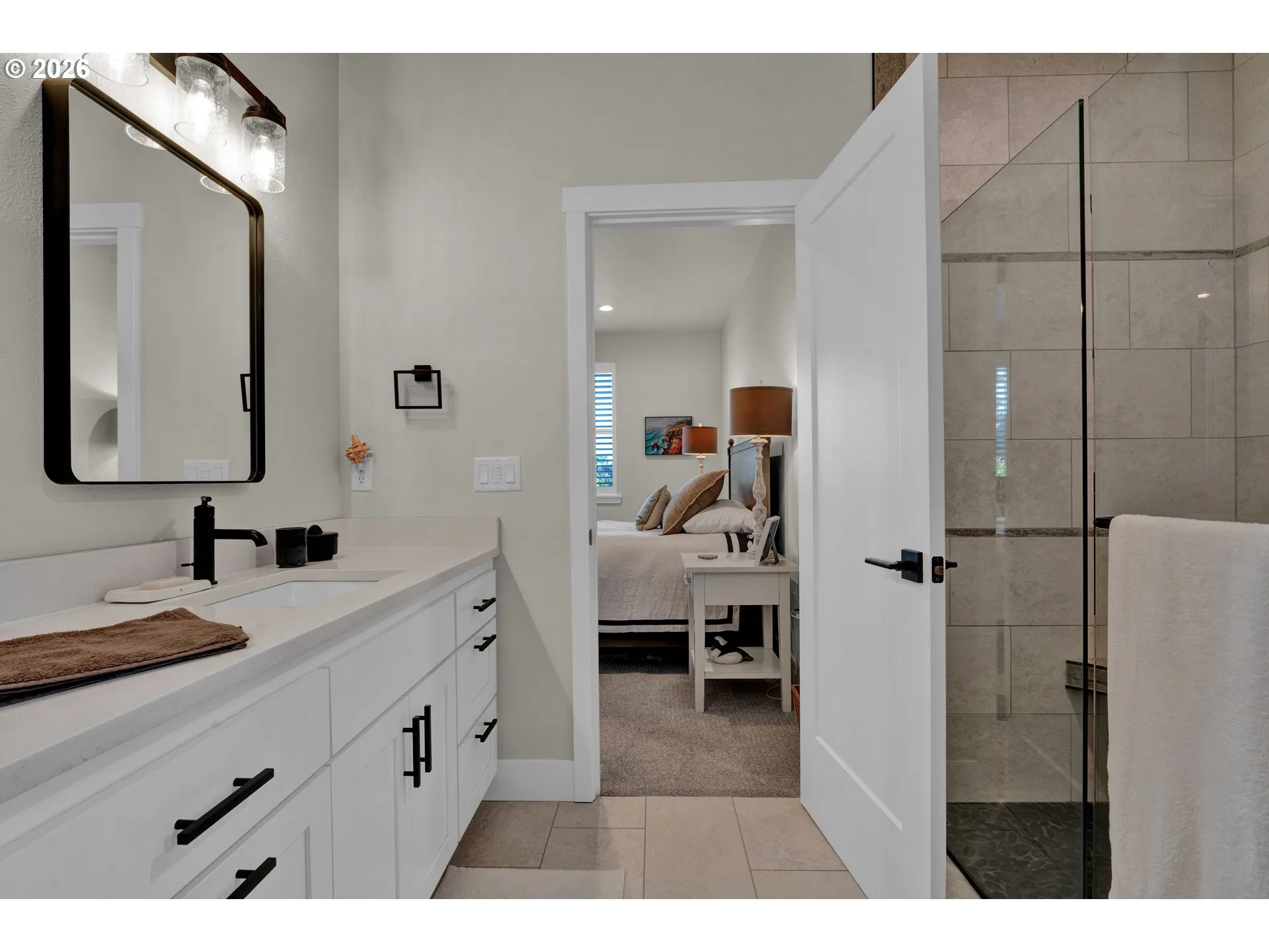 Bathroom, Attached-Walk in Shower