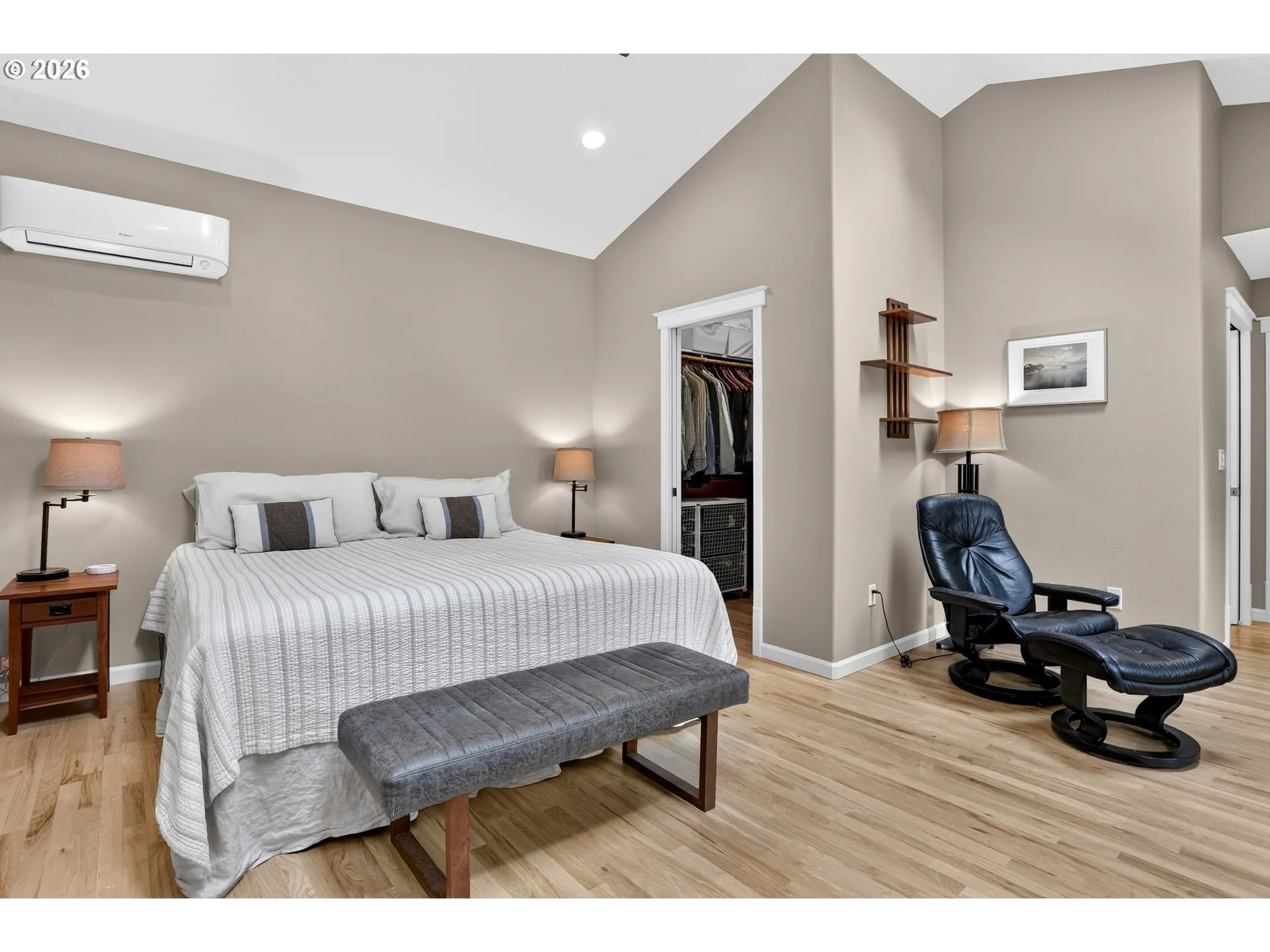 Primary Bedroom-Vaulted Ceilings