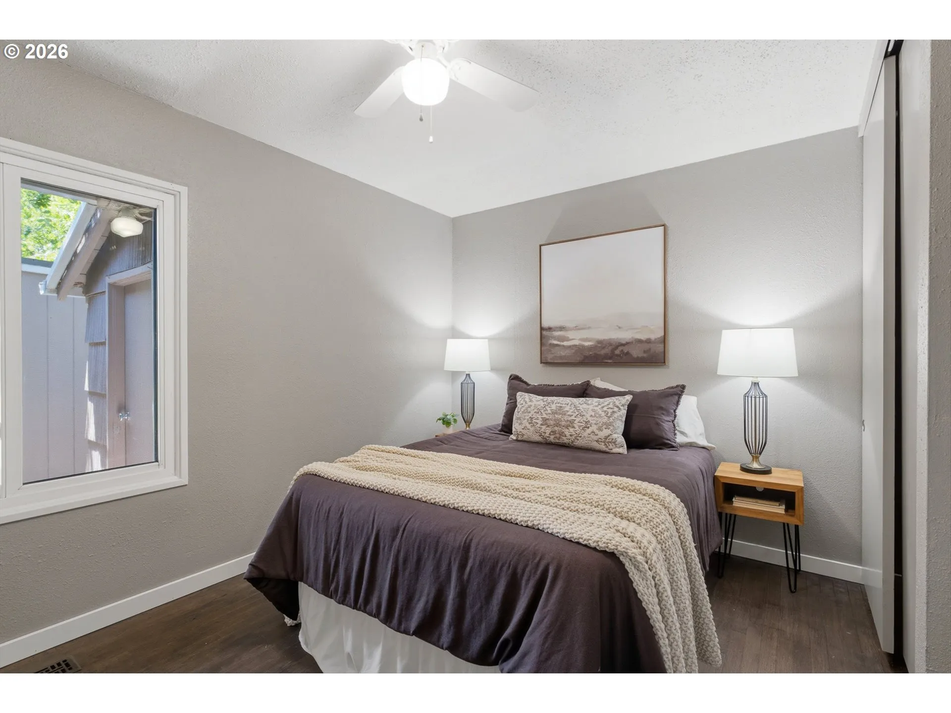 Bedroom, Primary-Ceiling Fan