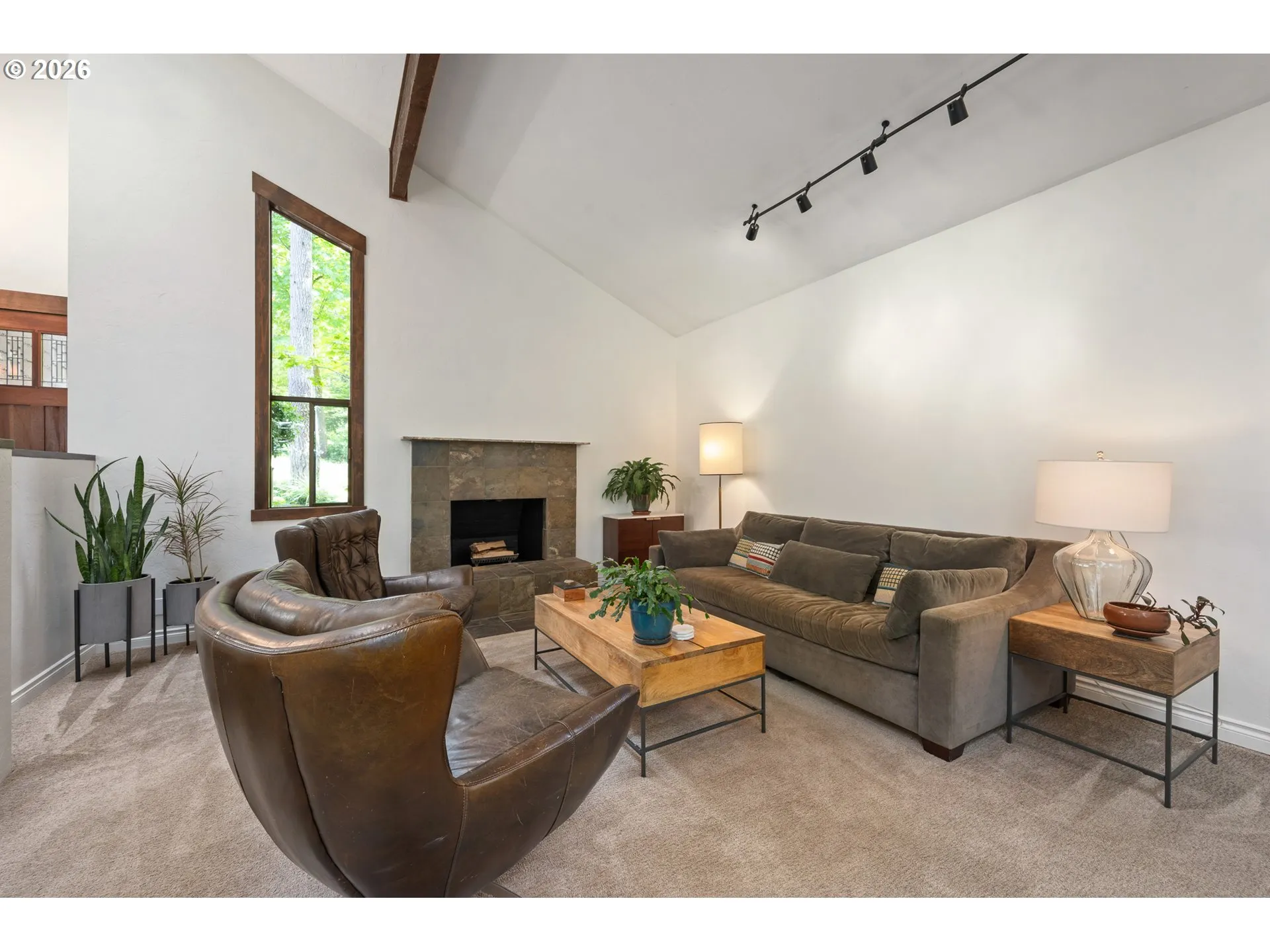 Living Room-Fireplace