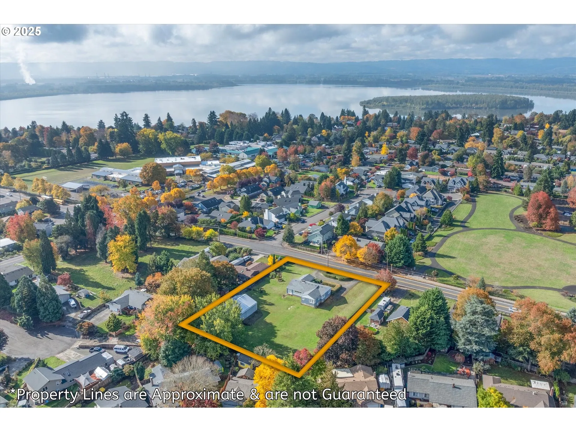 Approximate Property Lines-Aerial
