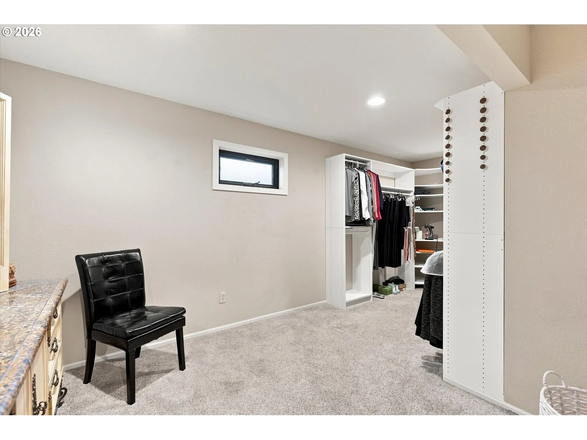 Bedroom, Primary-Walk-In Closet