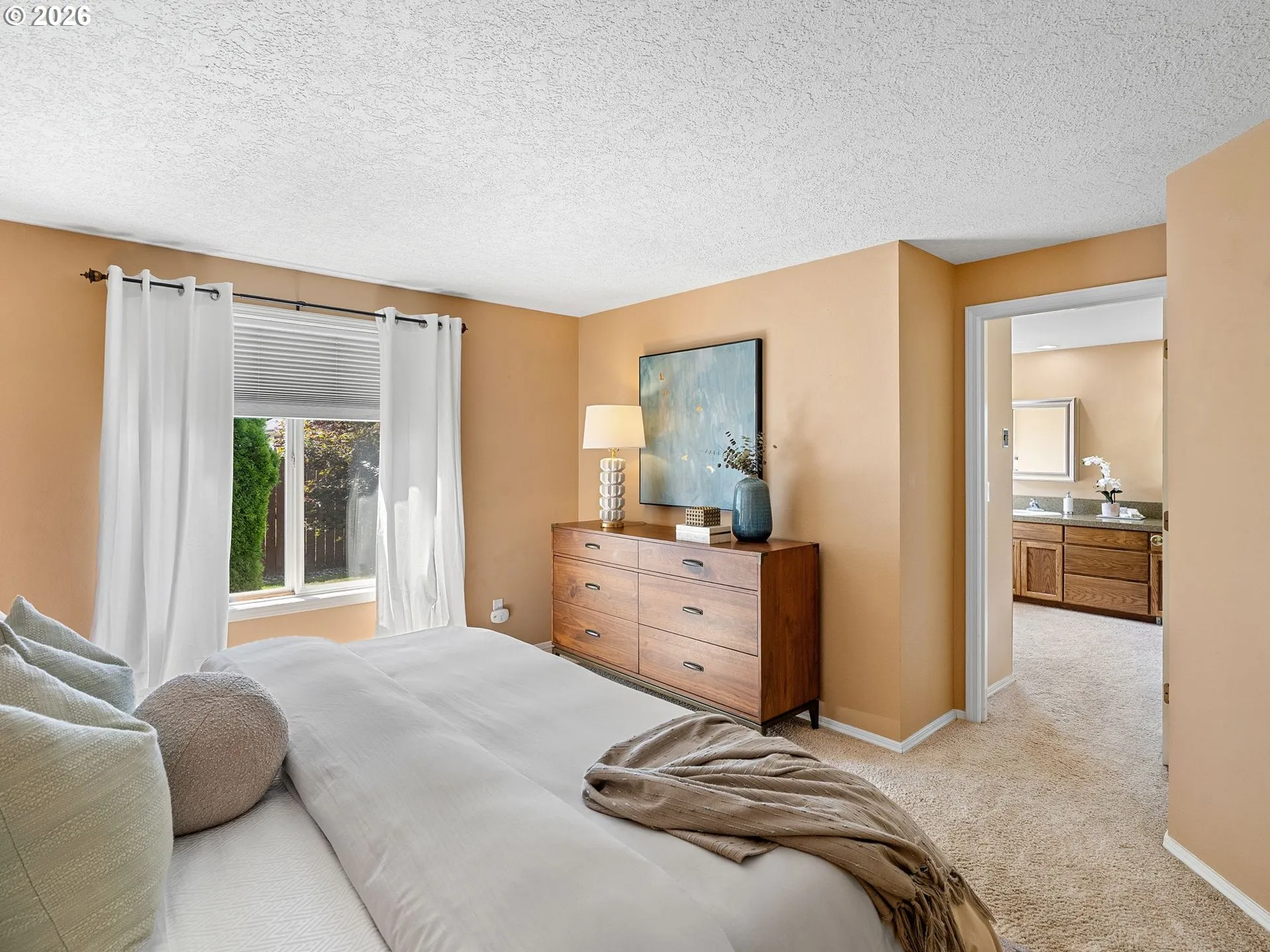 Bedroom, Owner's Suite-View From