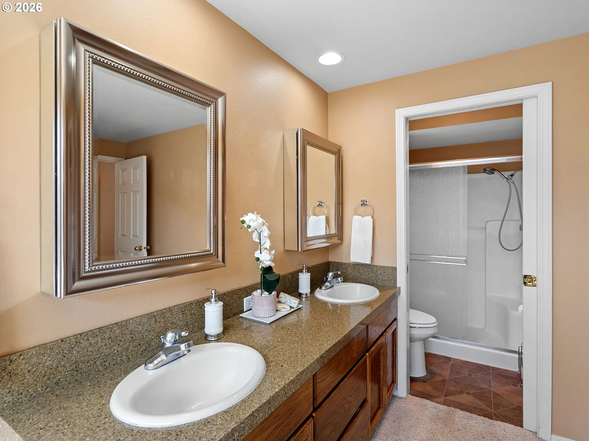 Attached Bathroom #1-Double Sinks