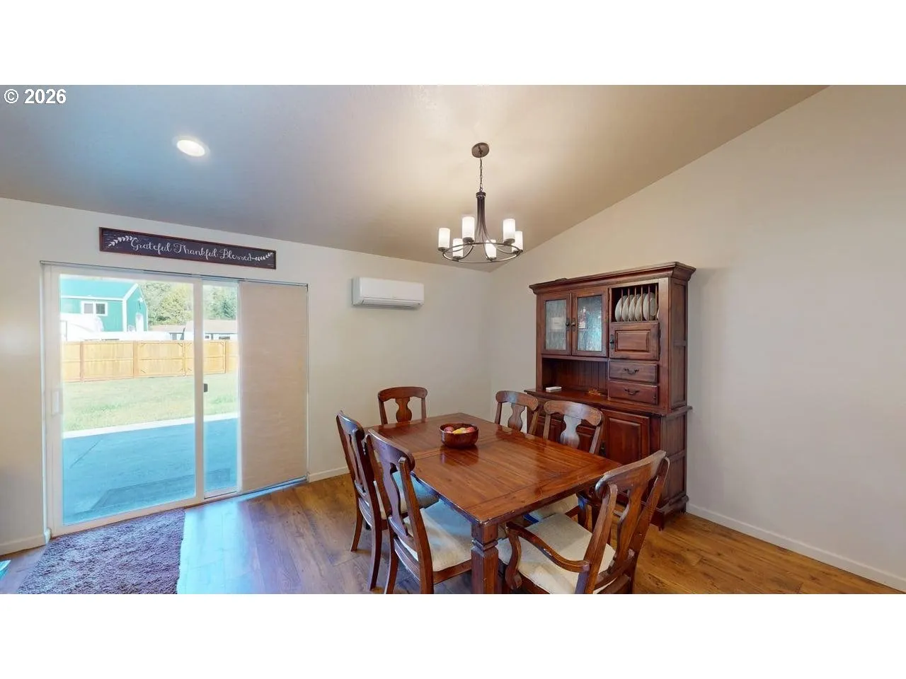 Dining Room-Vaulted Ceilings