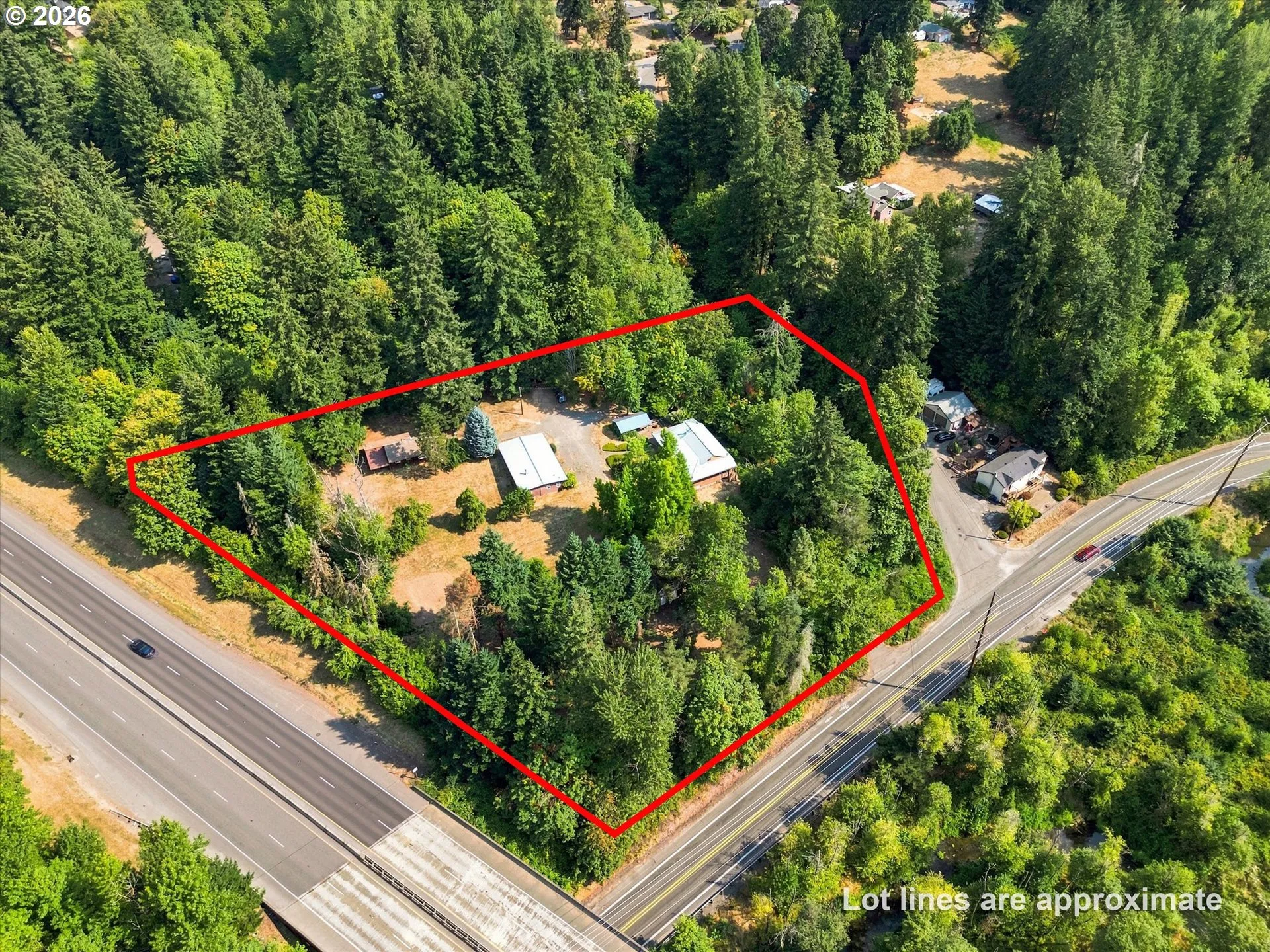 Approximate Property Lines-Aerial