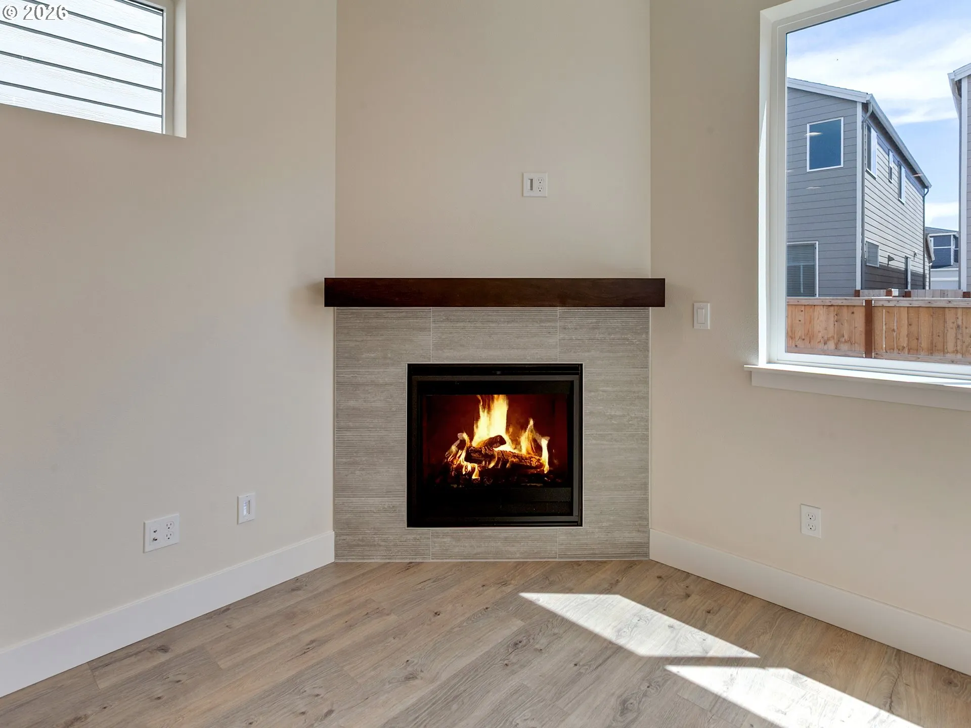 Living Room-Fireplace