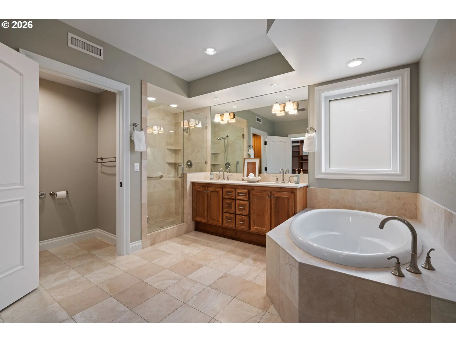 Primary Bedroom-Attached Bathroom