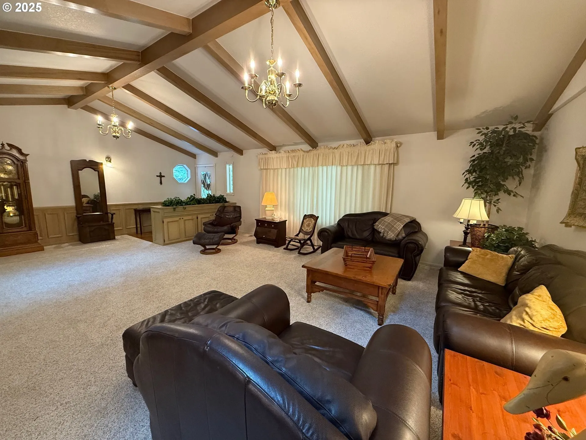 Living Room-Vaulted Ceilings