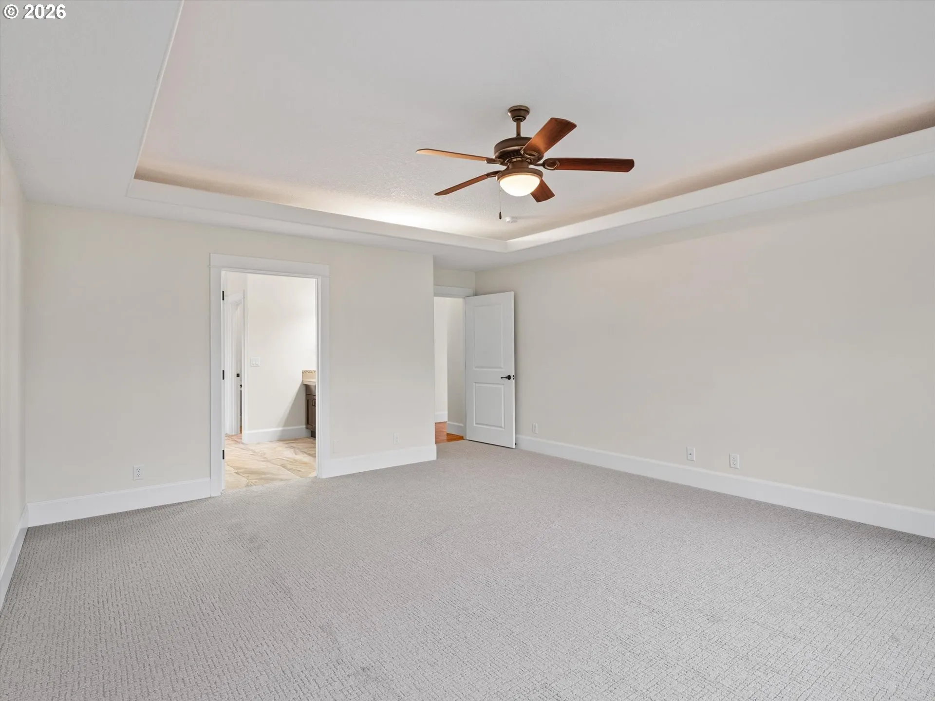 Bedroom, Primary-Ceiling Fan