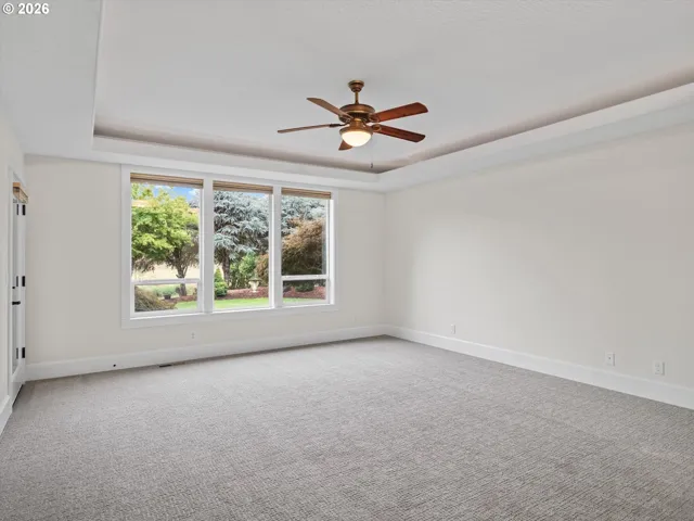 Bedroom, Primary-Coffered Ceilings