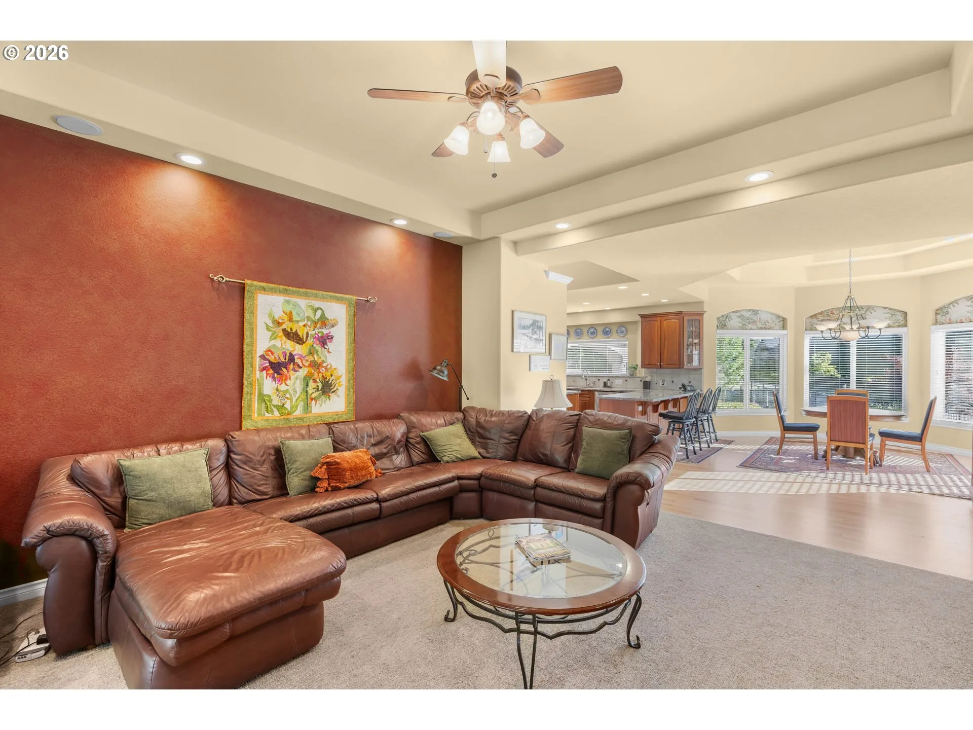 Kitchen/Family Room-Ceiling Fan
