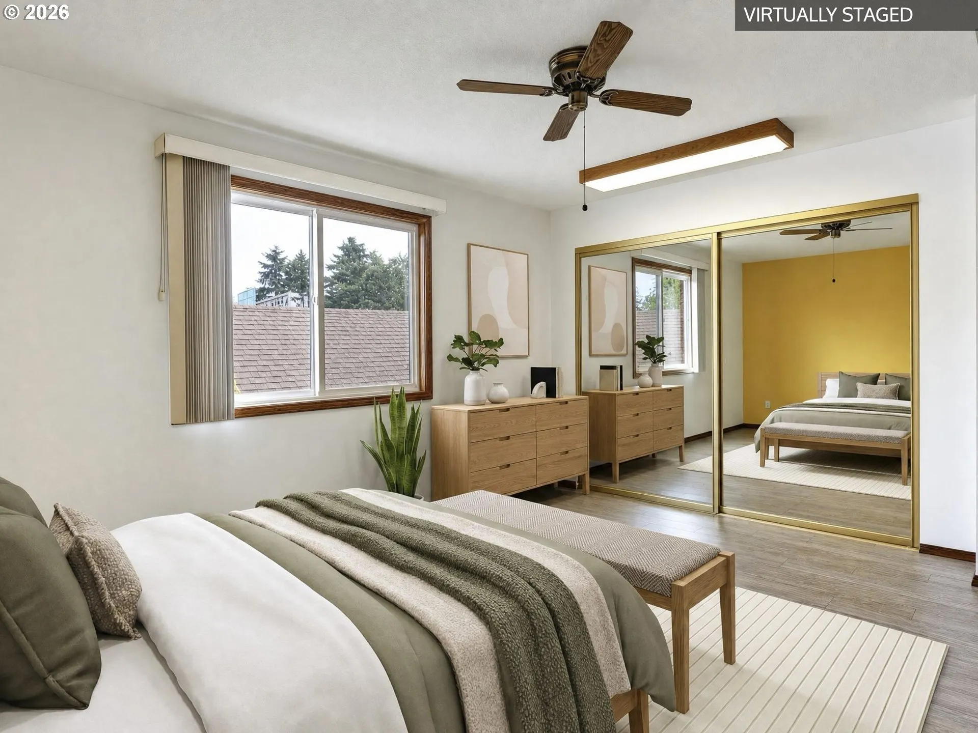 Bedroom-Ceiling Fan