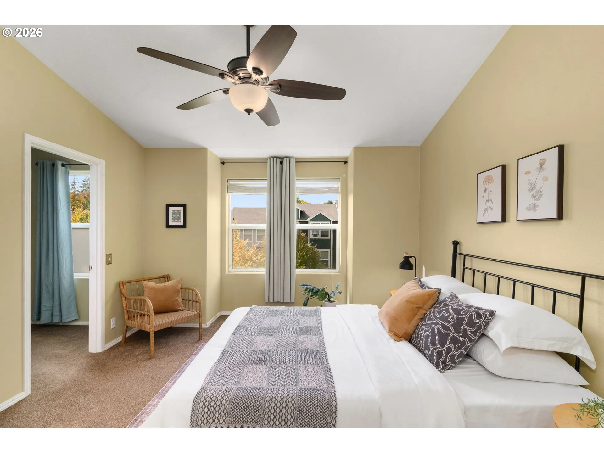 Primary Bedroom-Vaulted Ceilings