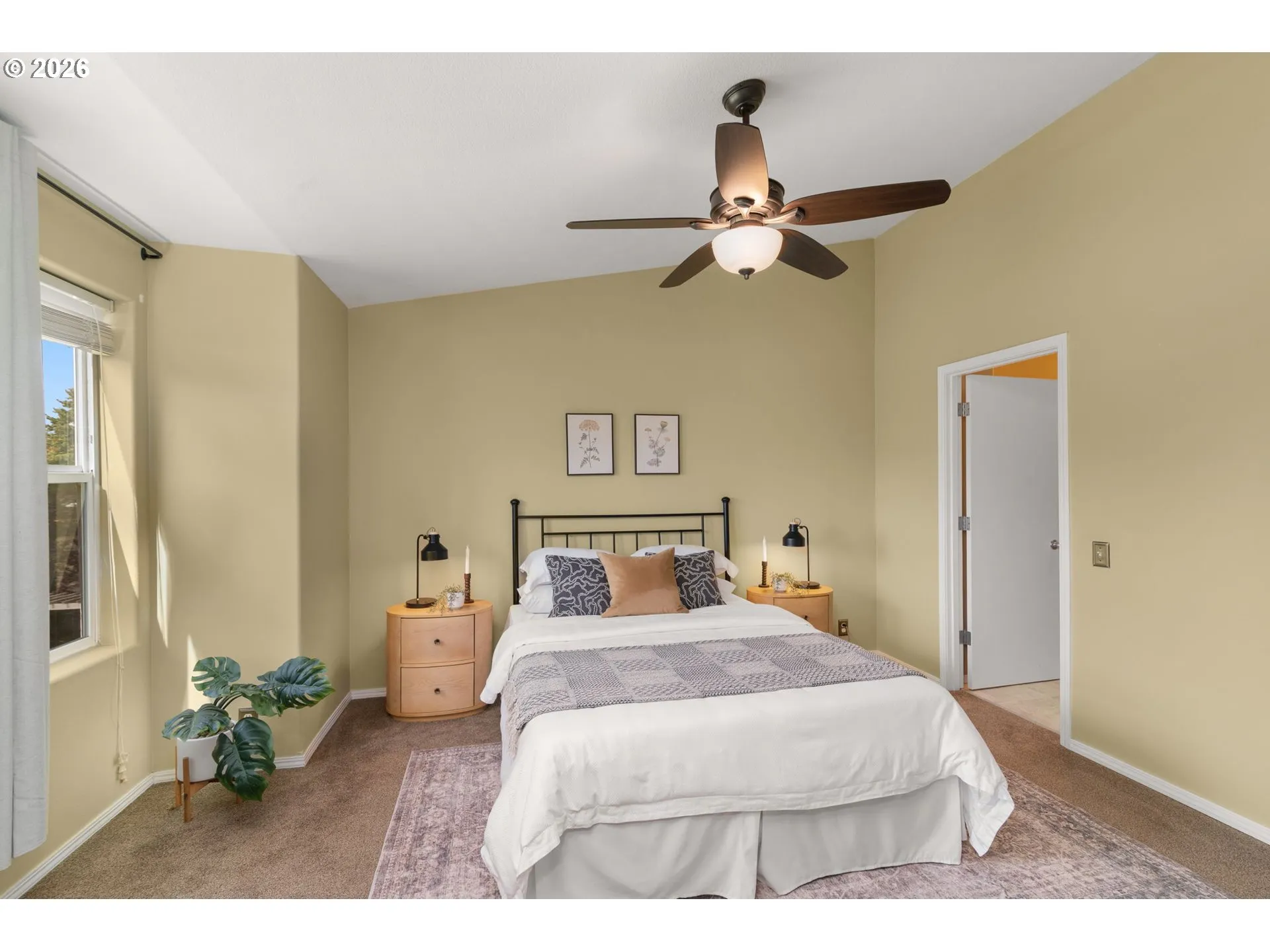 Primary Bedroom-Vaulted Ceilings