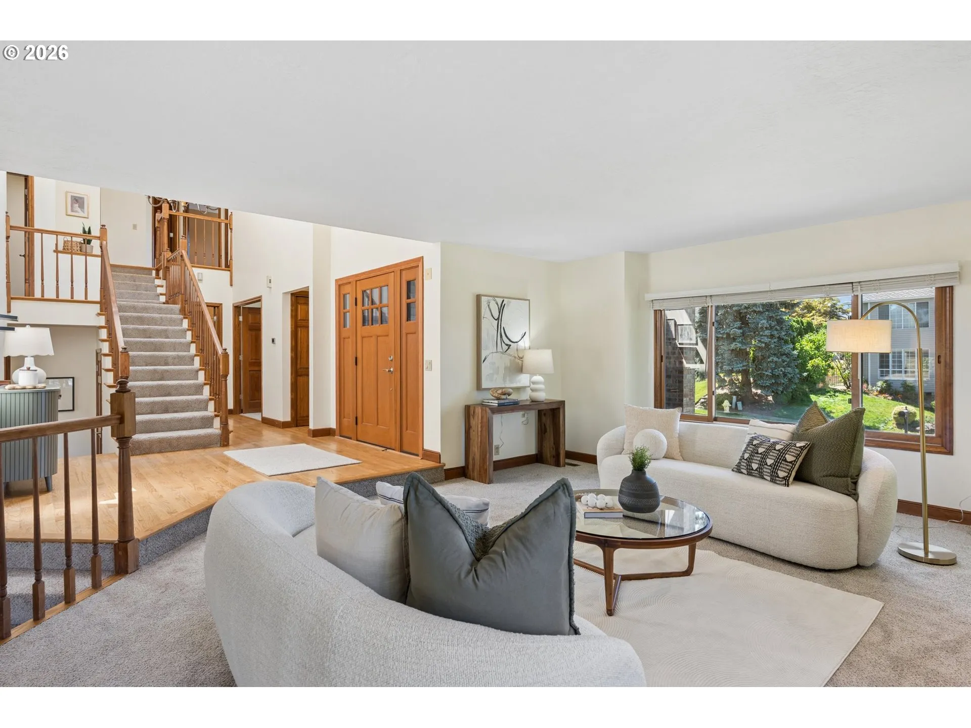 Living Room-View From