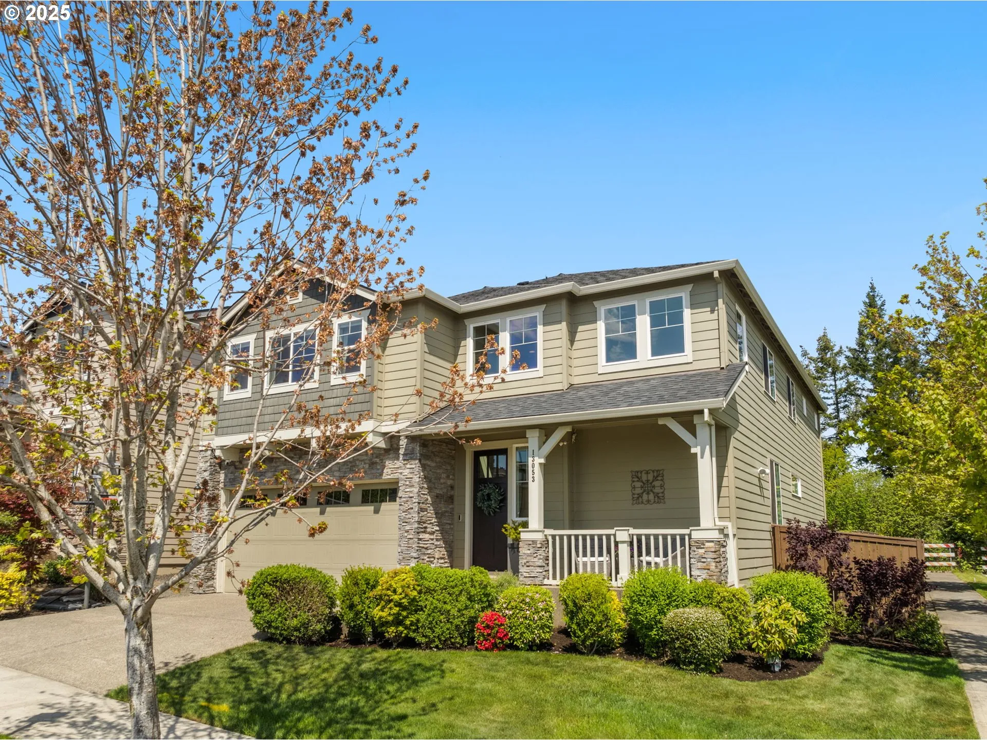 Front Yard-View From
