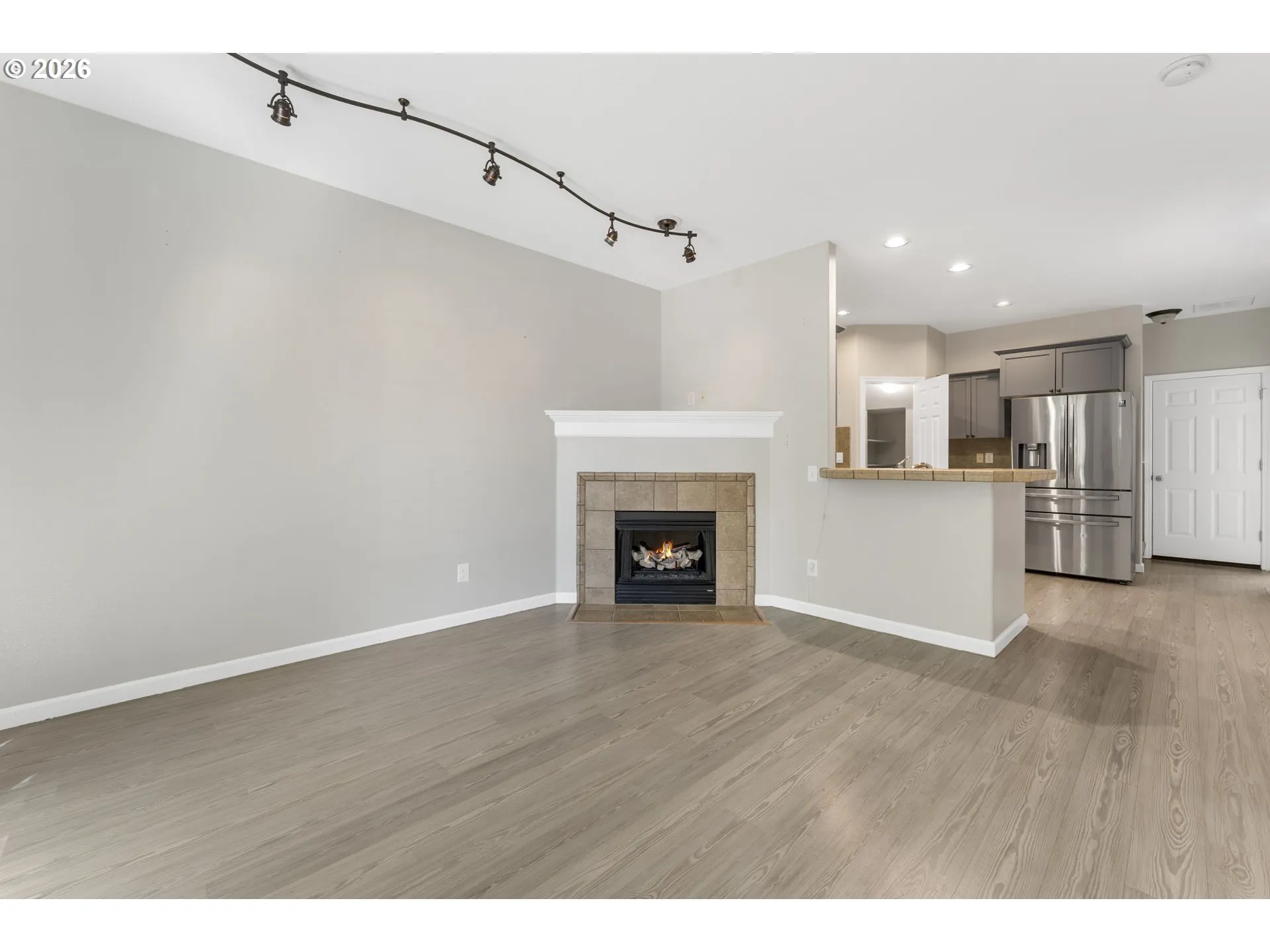 Living Room-Fireplace