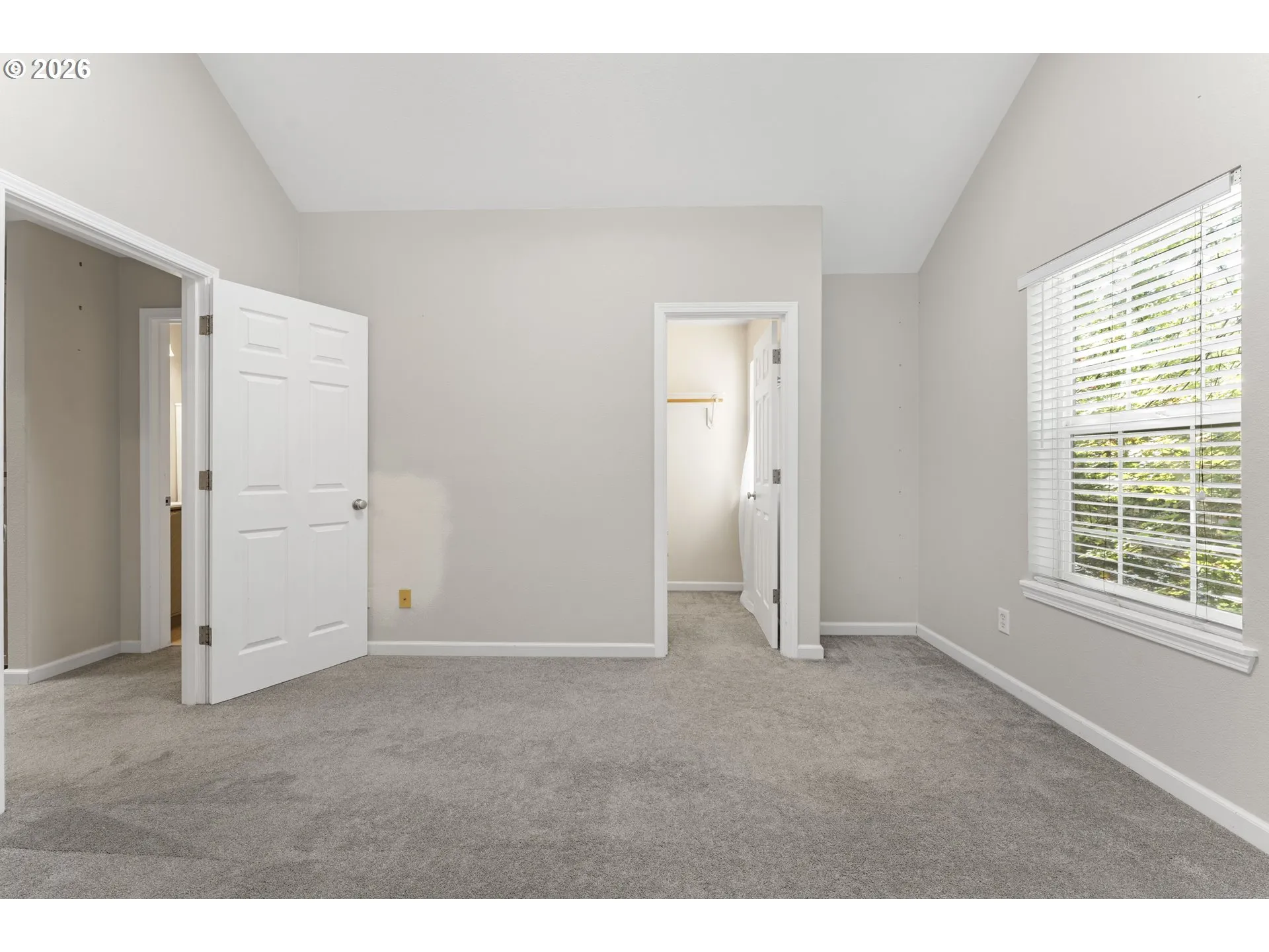 Bedroom, Primary #2-Vaulted Ceilings