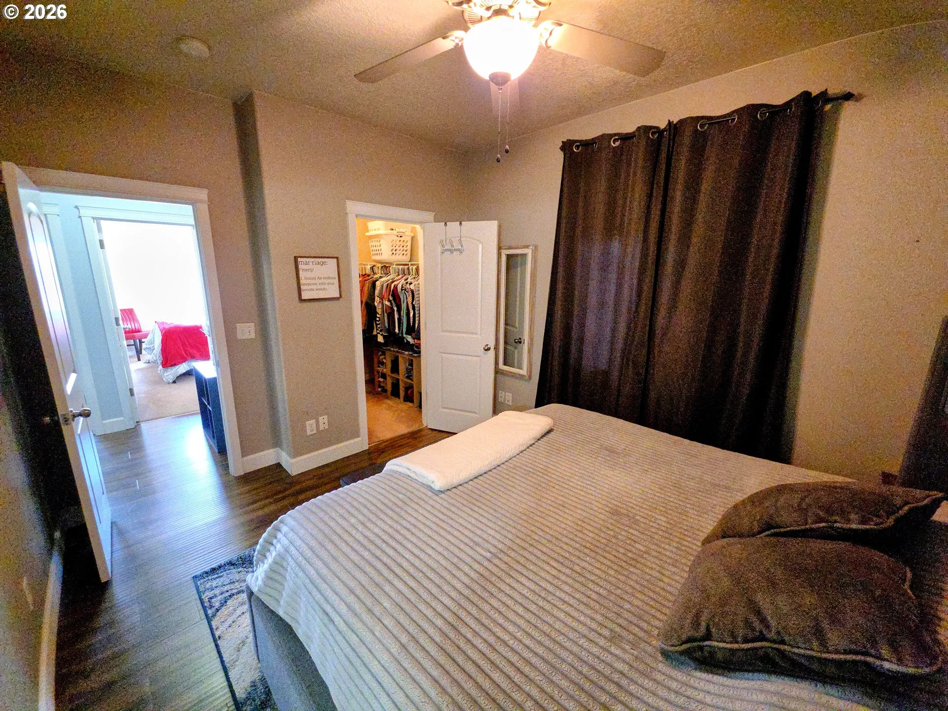 Bedroom, Owner's Suite-Walk-In Closet