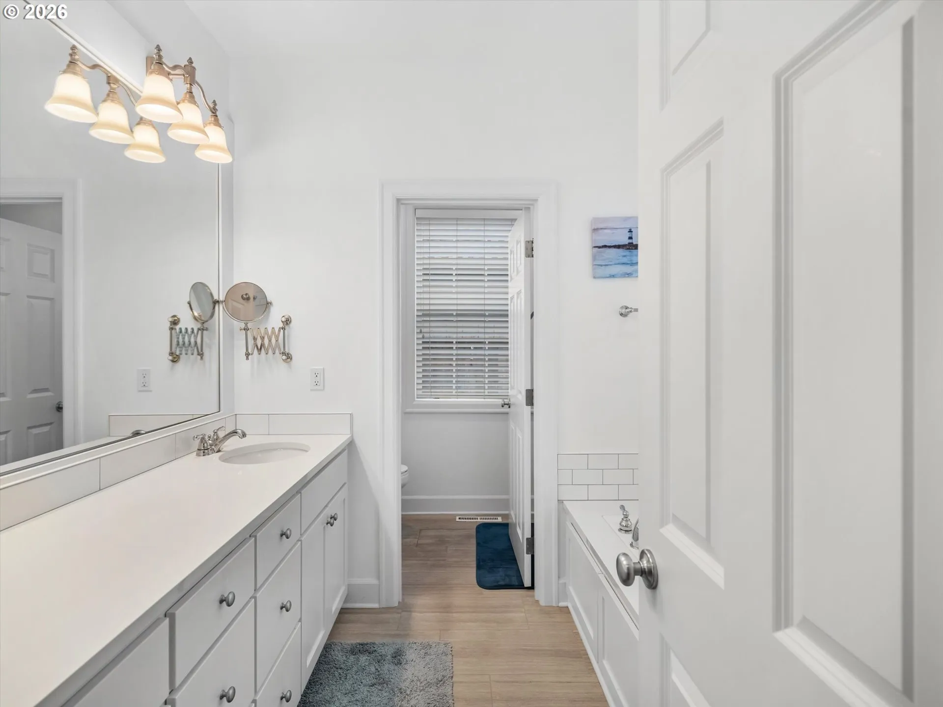 Primary Bedroom-Attached Bathroom