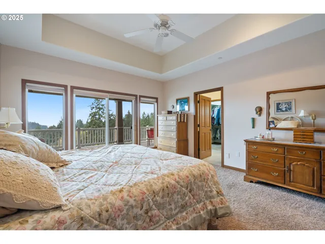 Owner's Suite Bedroom-Vaulted Ceilings