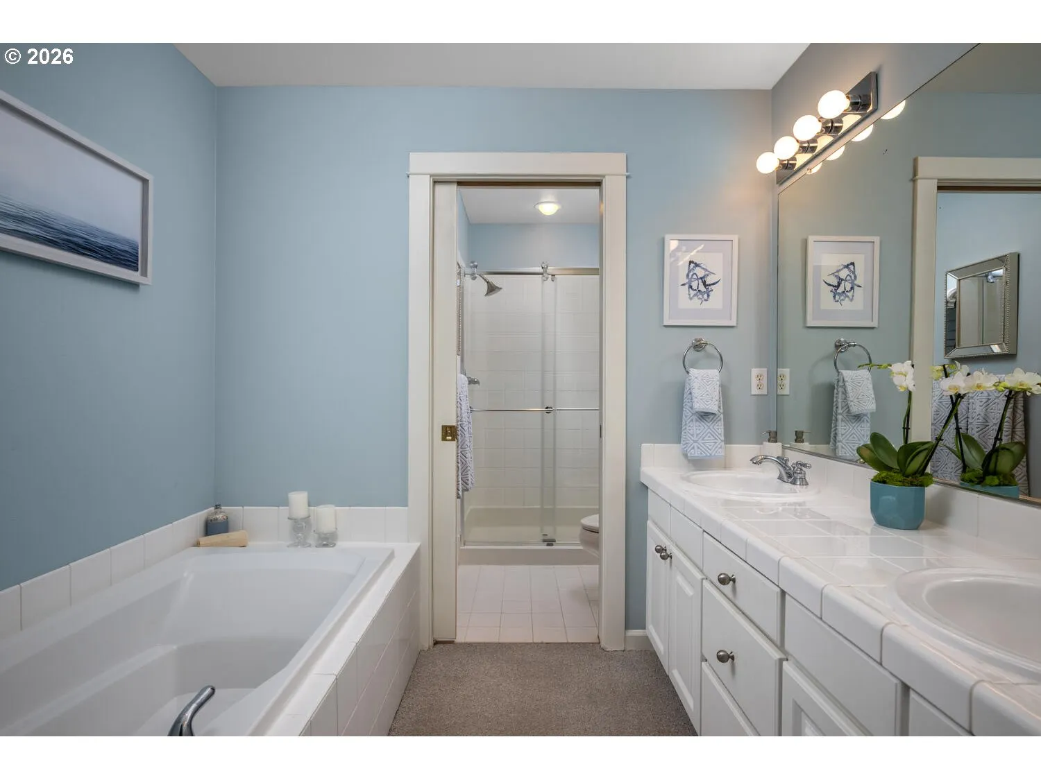 Attached Bathroom #1-Double Sinks