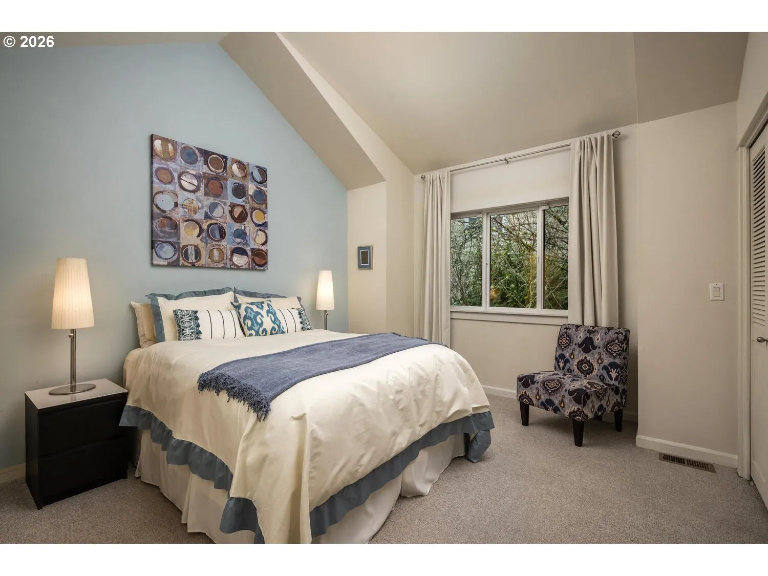 Primary Bedroom-Vaulted Ceilings