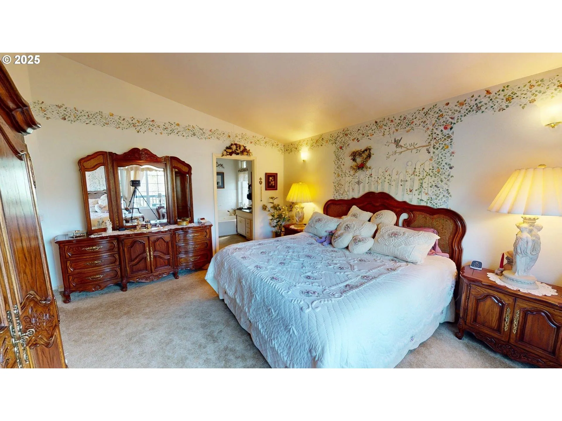Owner's Suite Bedroom-Vaulted Ceilings