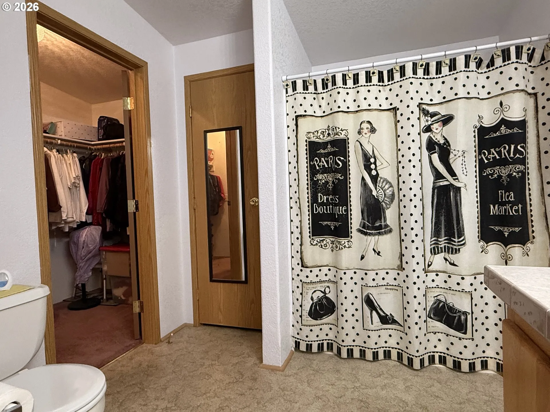 Bathroom, Attached-Walk in Shower