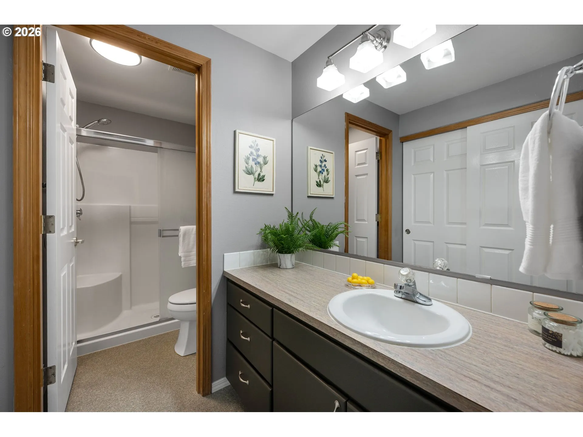 Bathroom, Attached-Walk in Shower