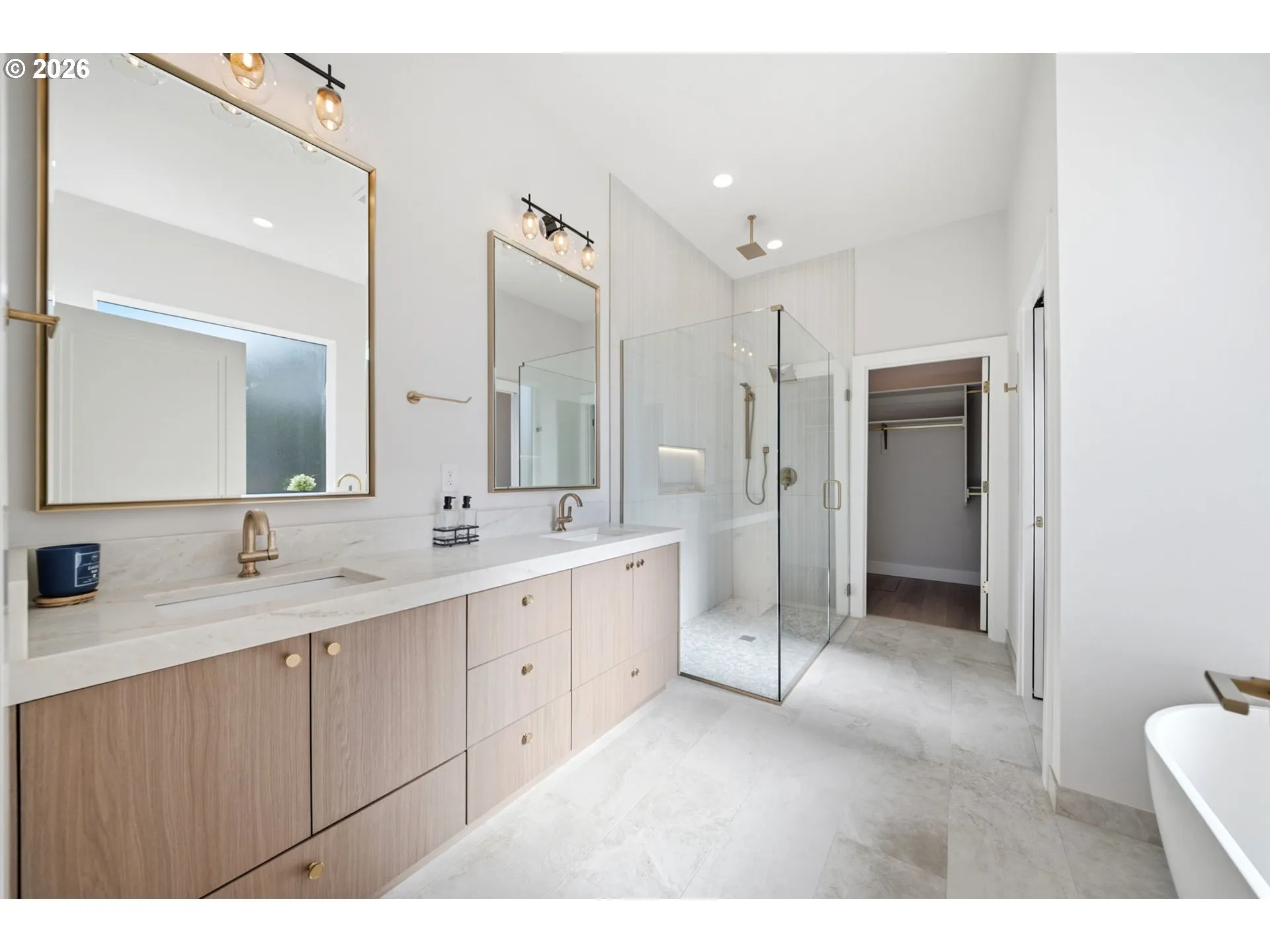 Owner's Suite Bathroom-Double Sinks