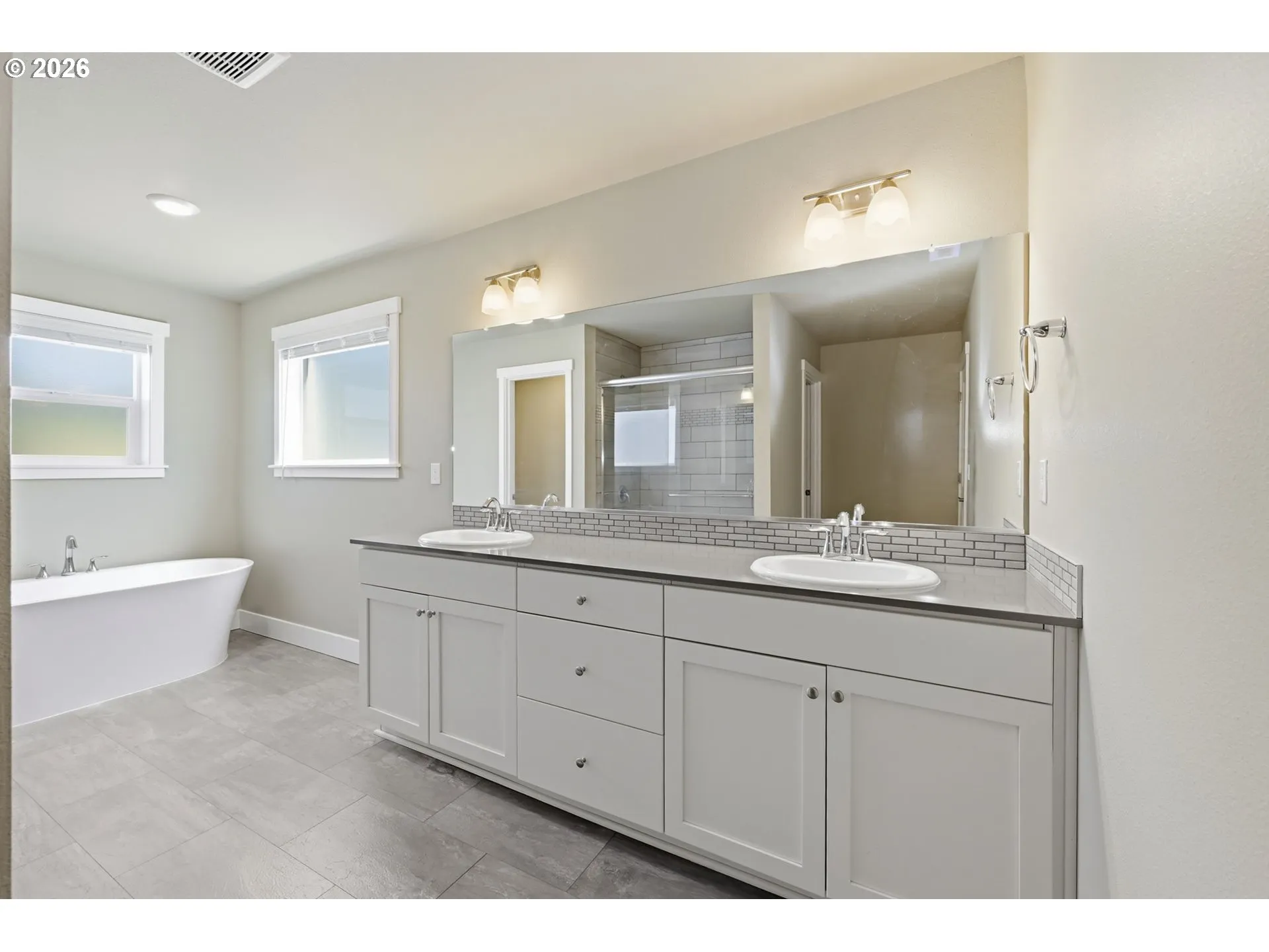 Owner's Suite Bathroom-Double Sinks