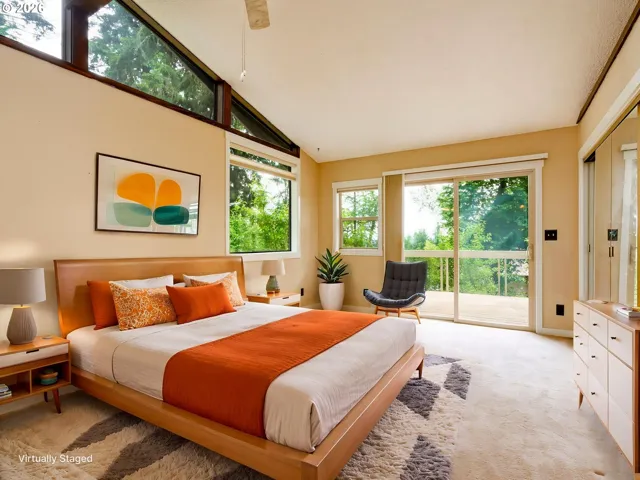 Primary Bedroom-Vaulted Ceilings