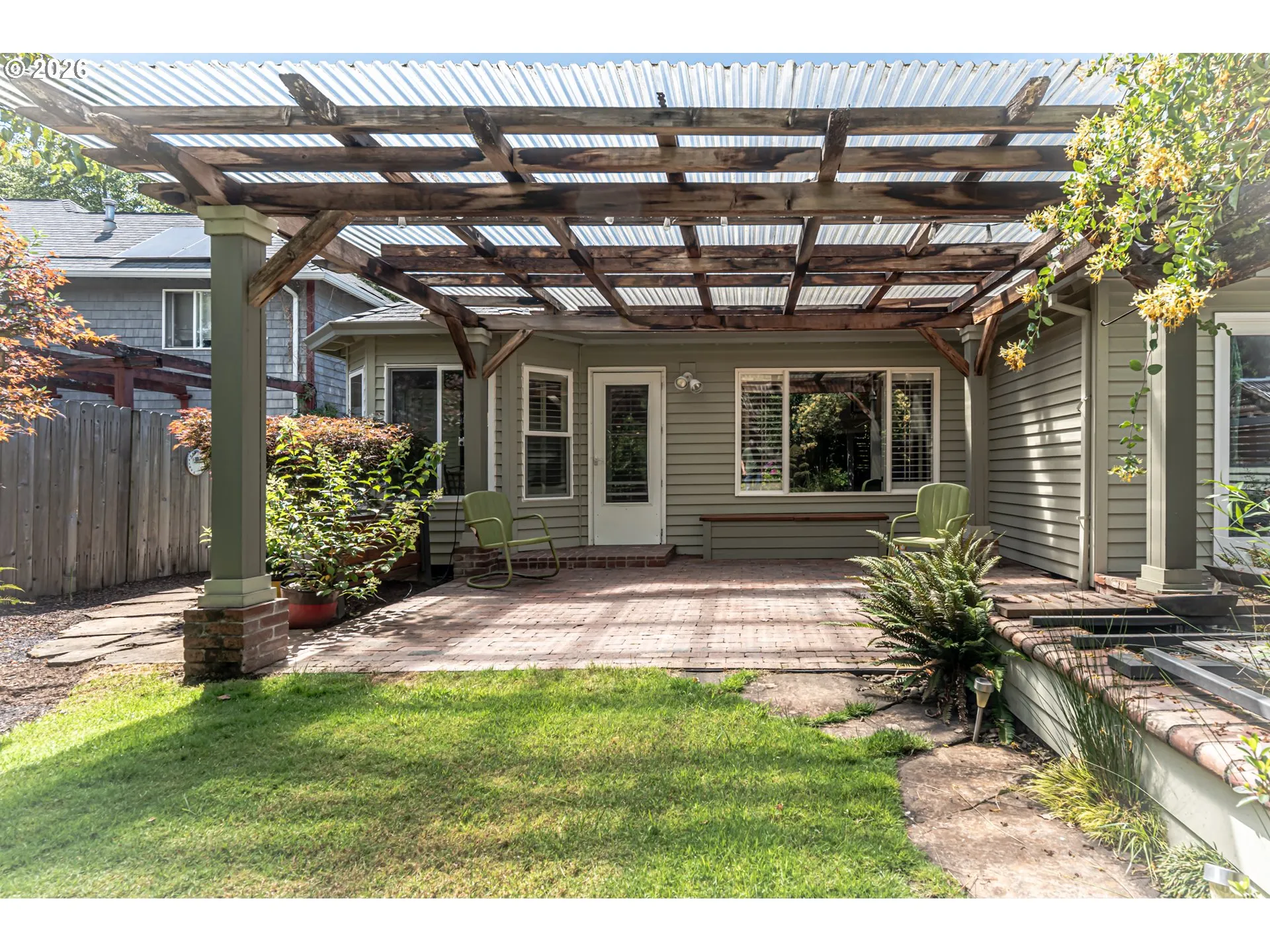 Backyard-View From