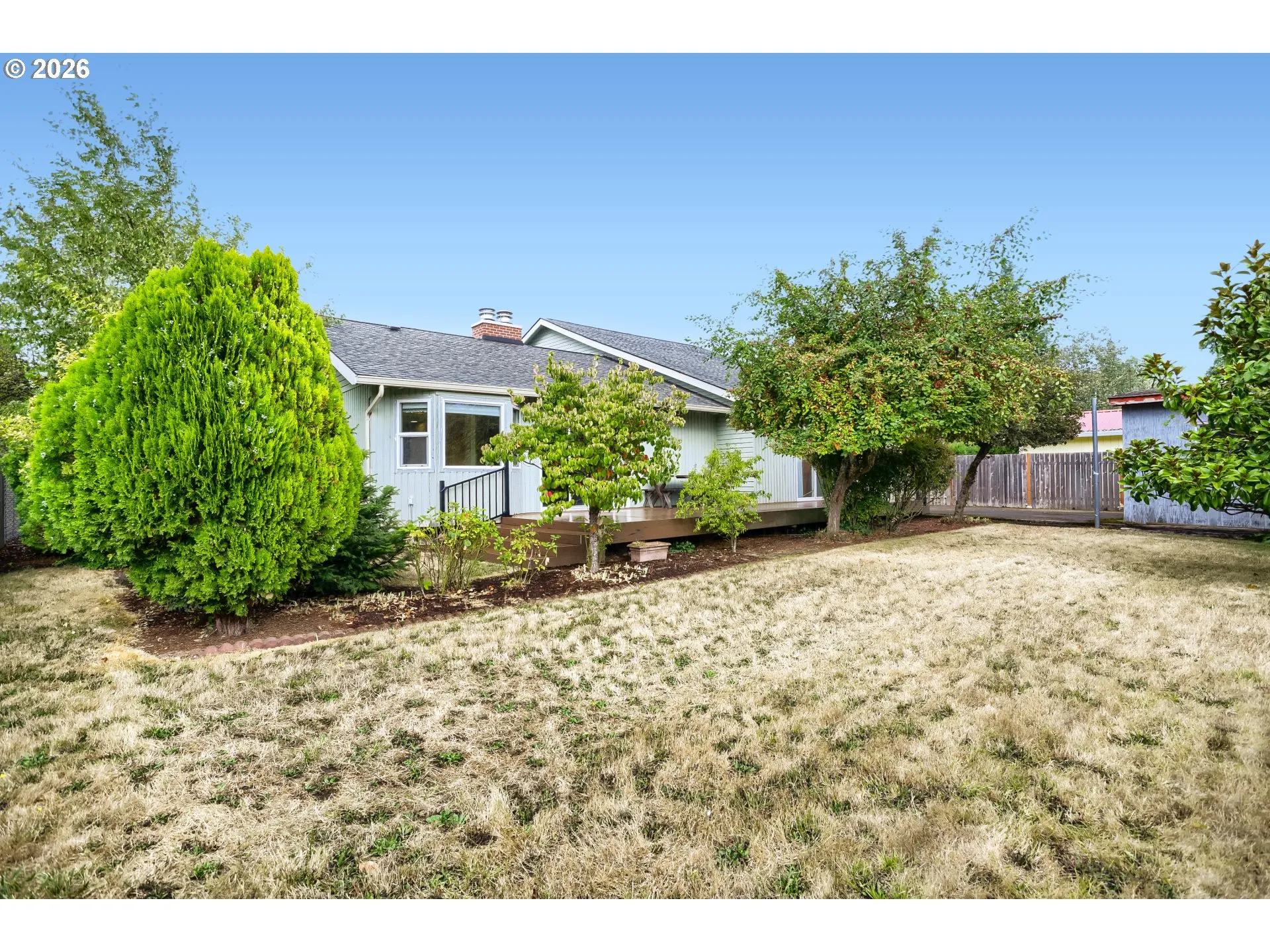 Backyard-View From