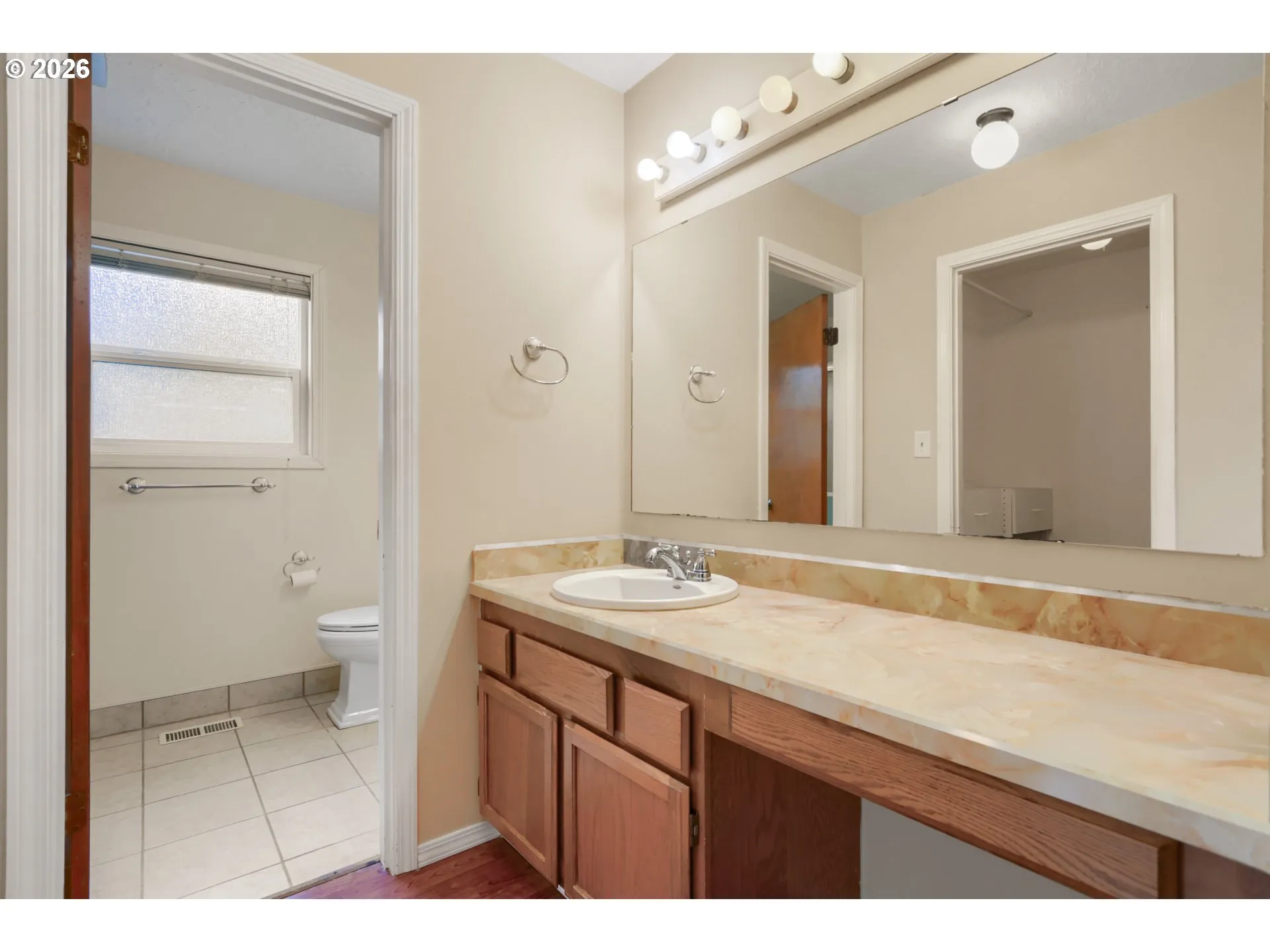 Primary Bedroom-Attached Bathroom