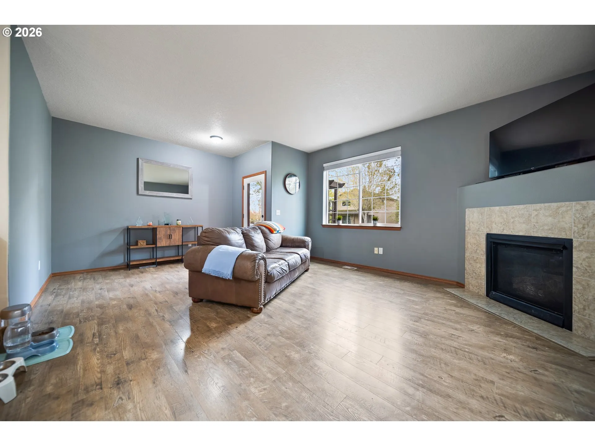 Living Room-Fireplace