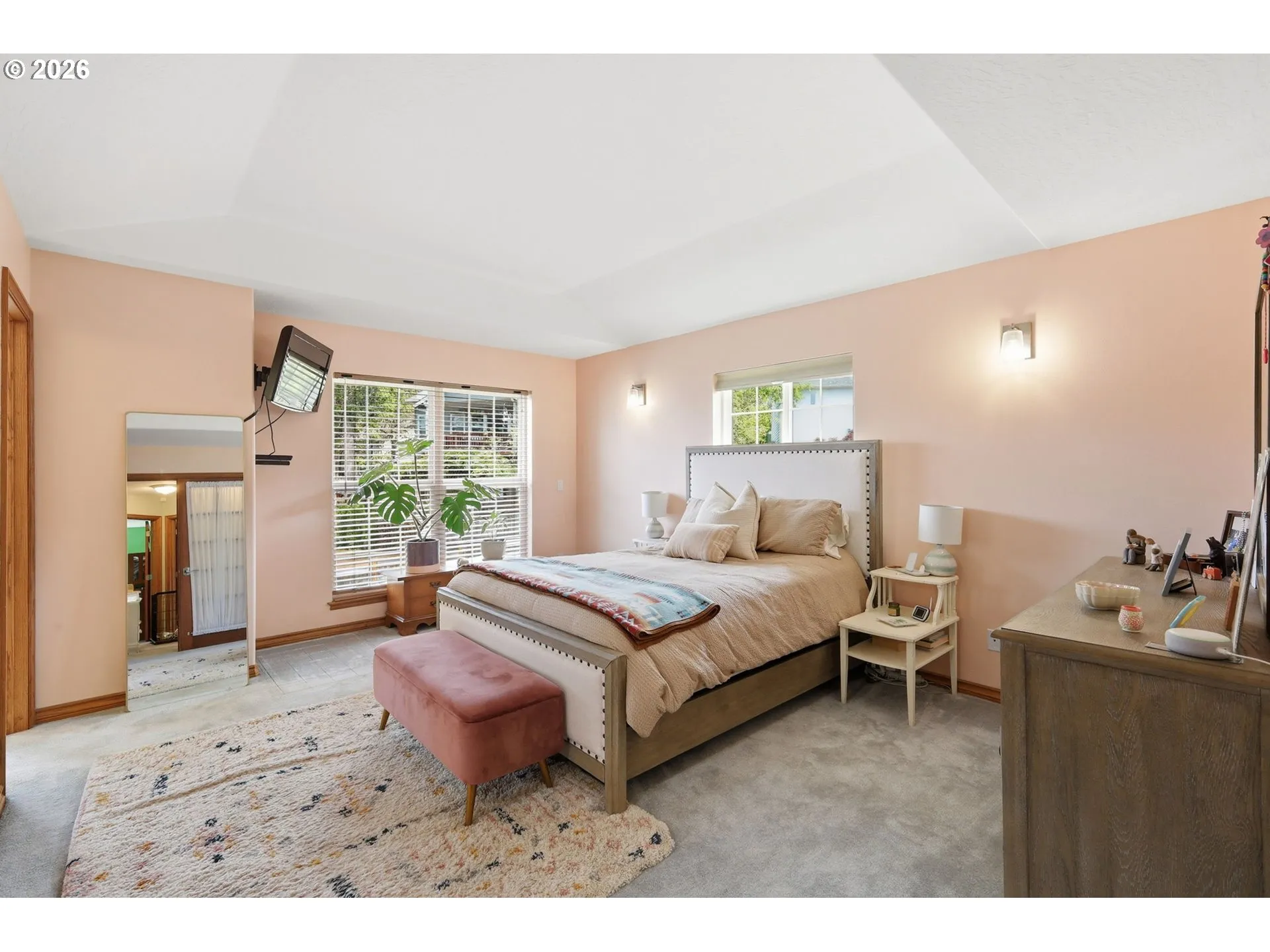 Bedroom, Owner's Suite-Coffered Ceilings