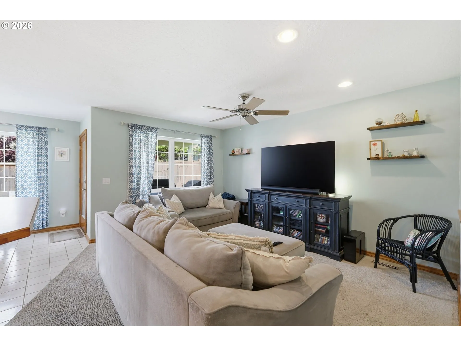 Family Room-Ceiling Fan