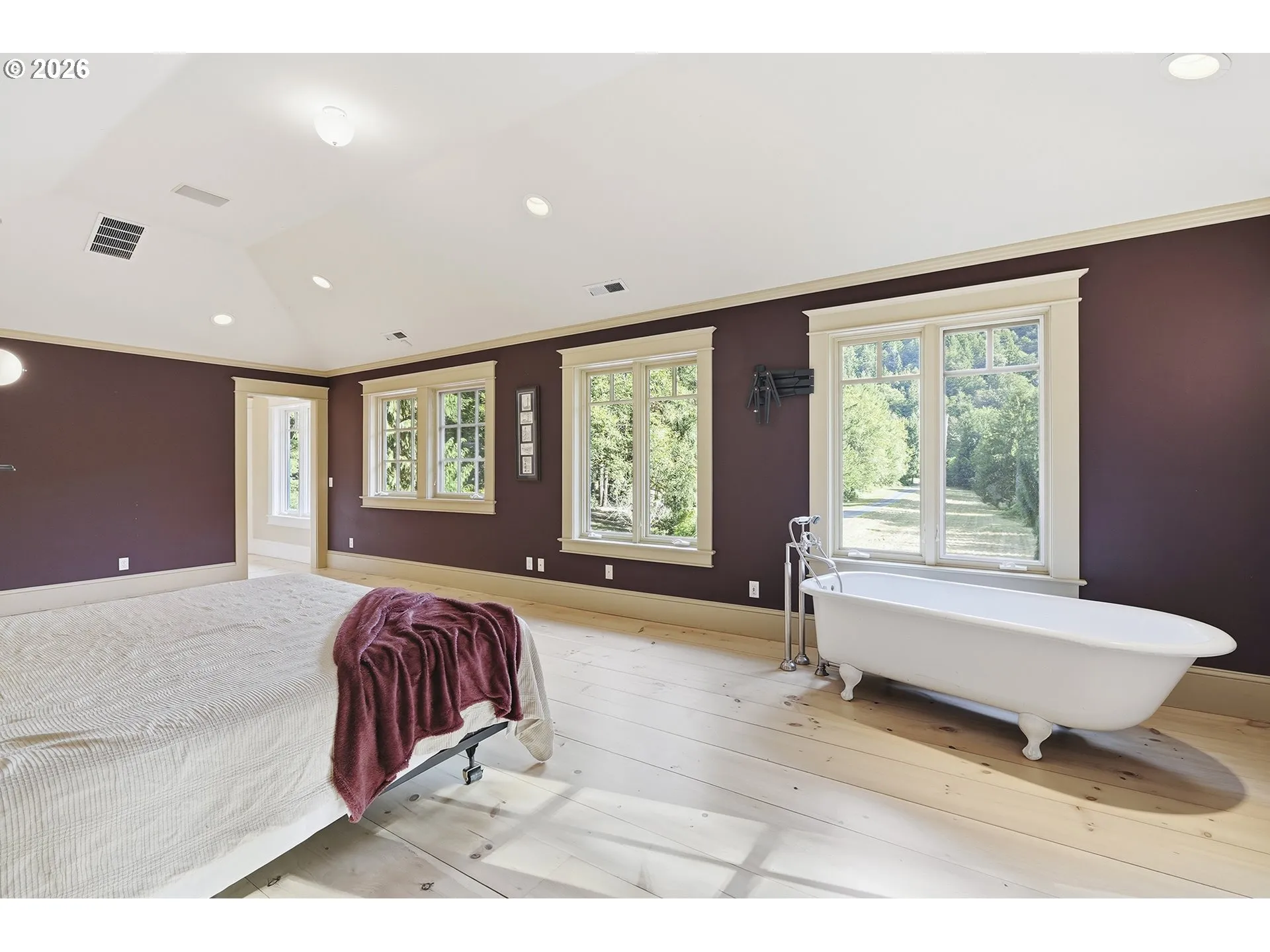 Primary Bedroom-Vaulted Ceilings