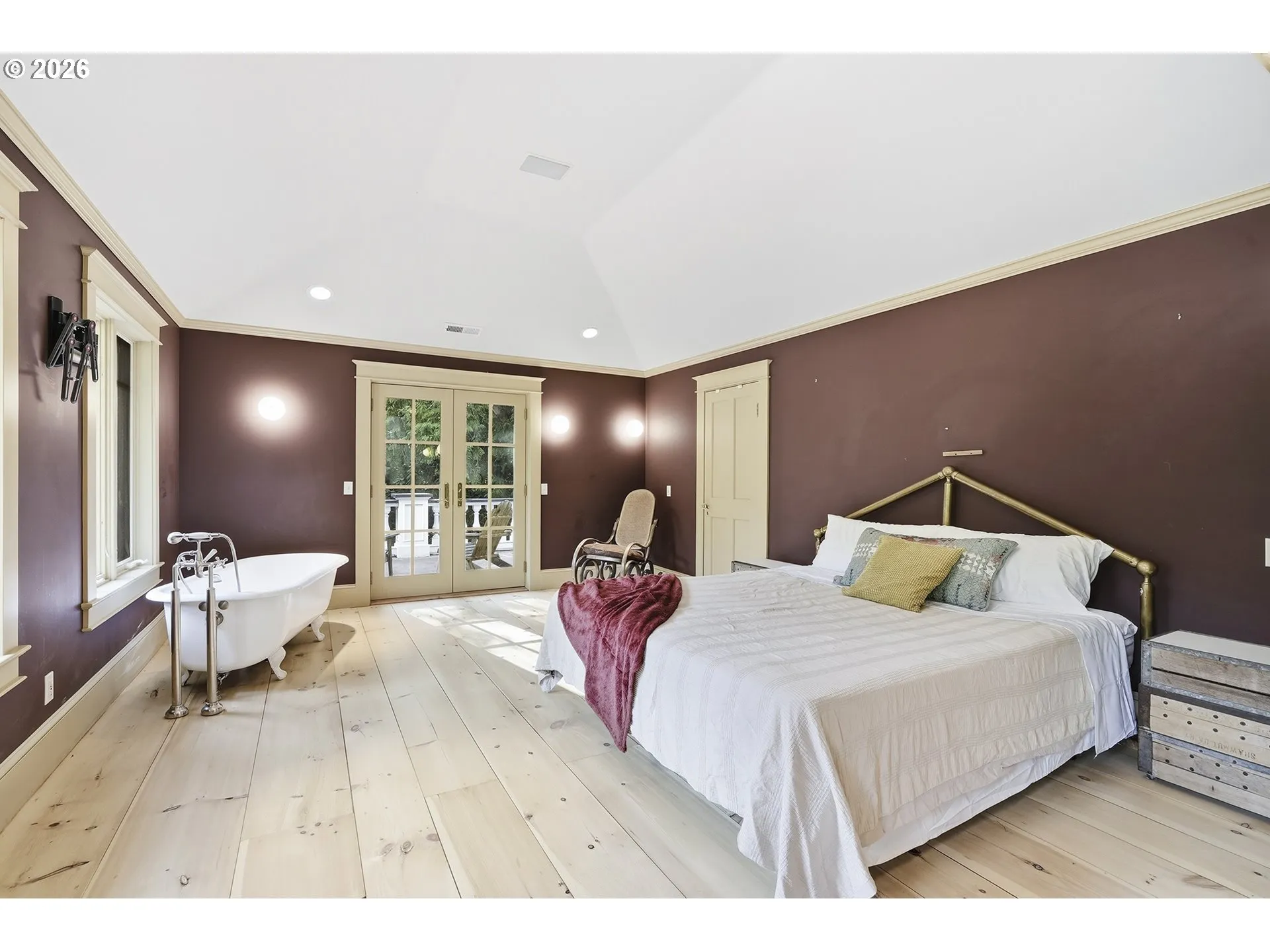 Primary Bedroom-Vaulted Ceilings