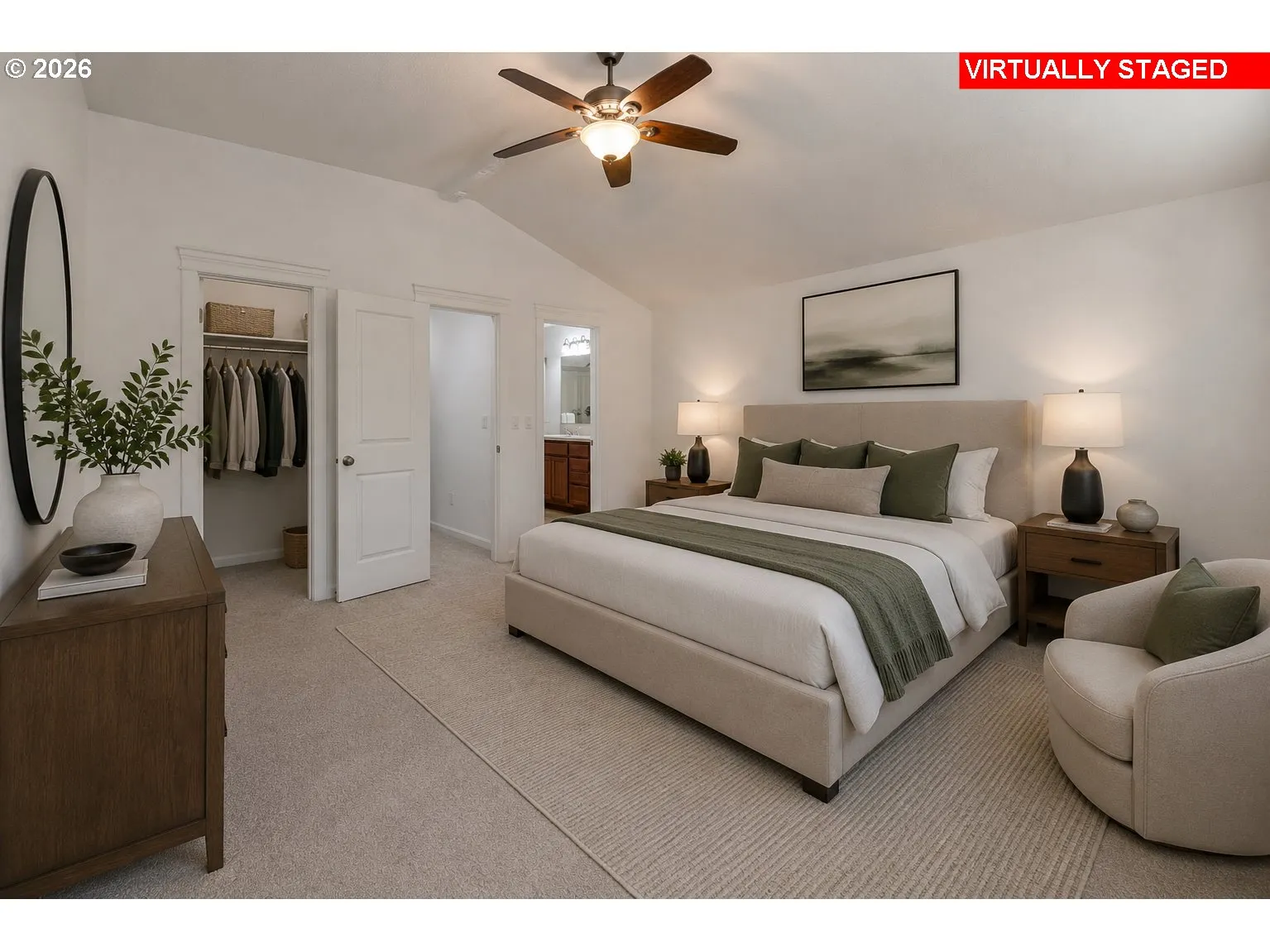 Bedroom, Owner's Suite-Walk-In Closet