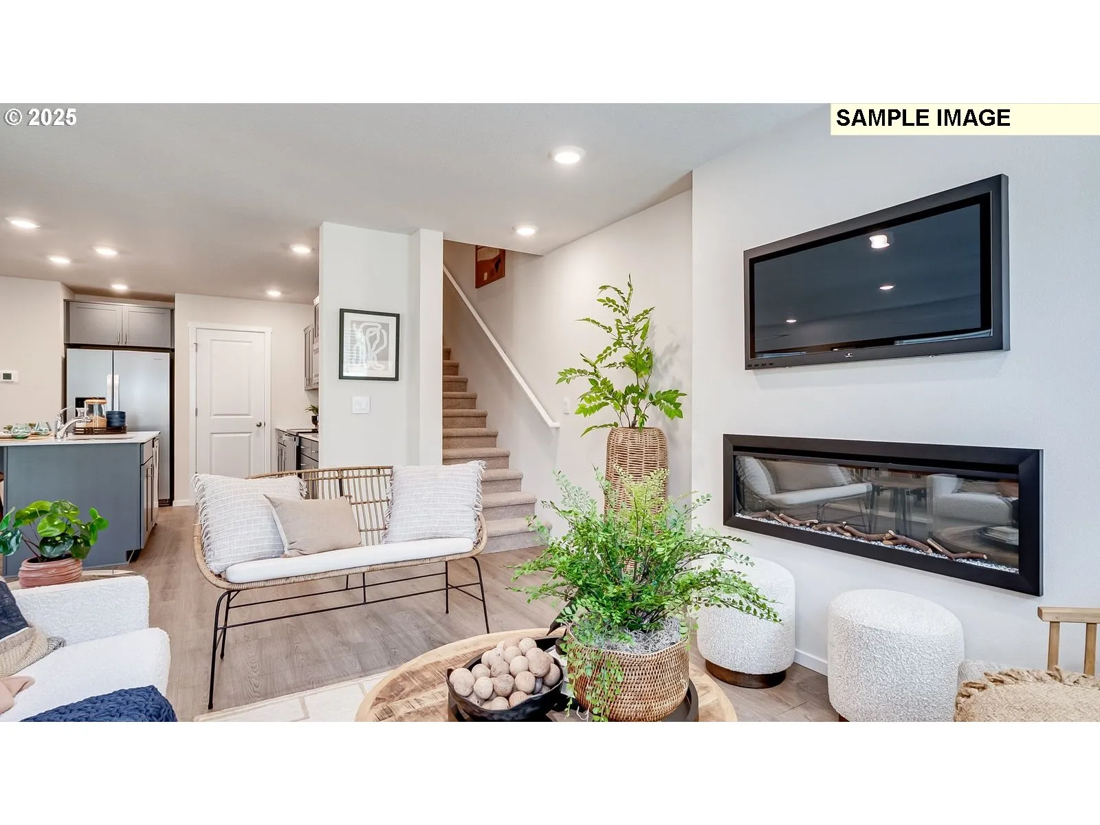 Living Room-Fireplace