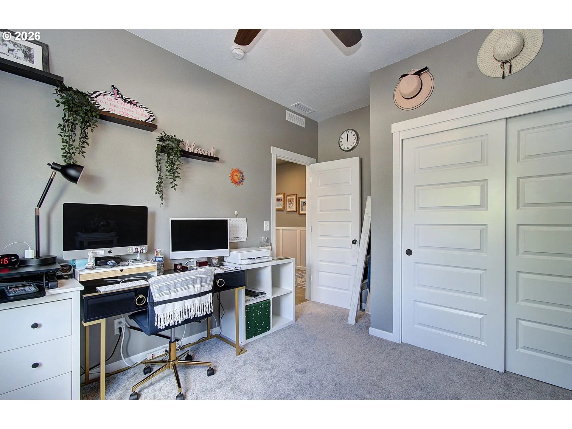 Bedroom-Ceiling Fan