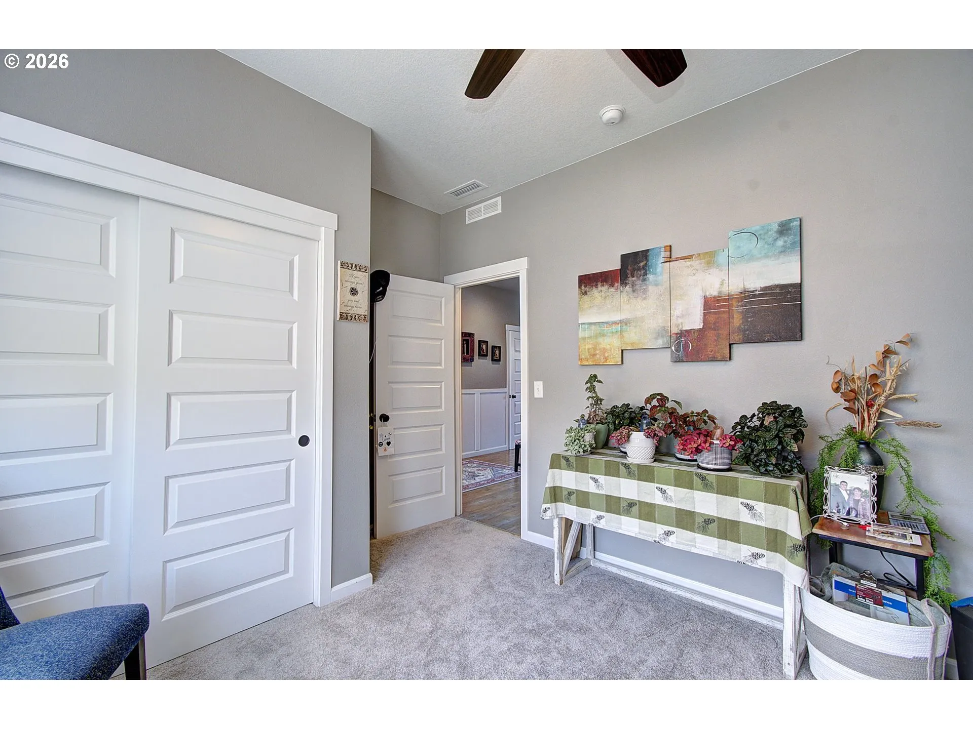 Bedroom-Ceiling Fan